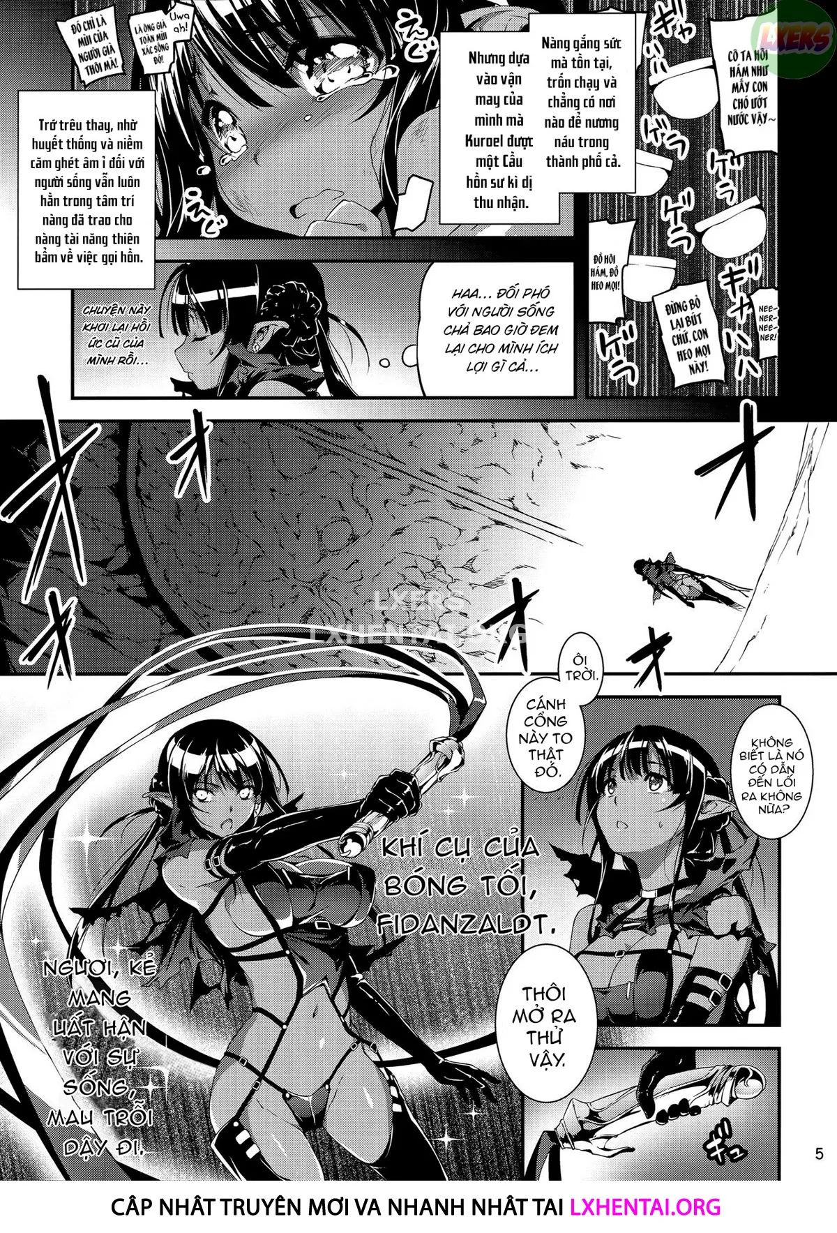 HentaiVN.net - Ảnh 10 - Kuro no Ryman [The Salary Man In Black] - Chap 4