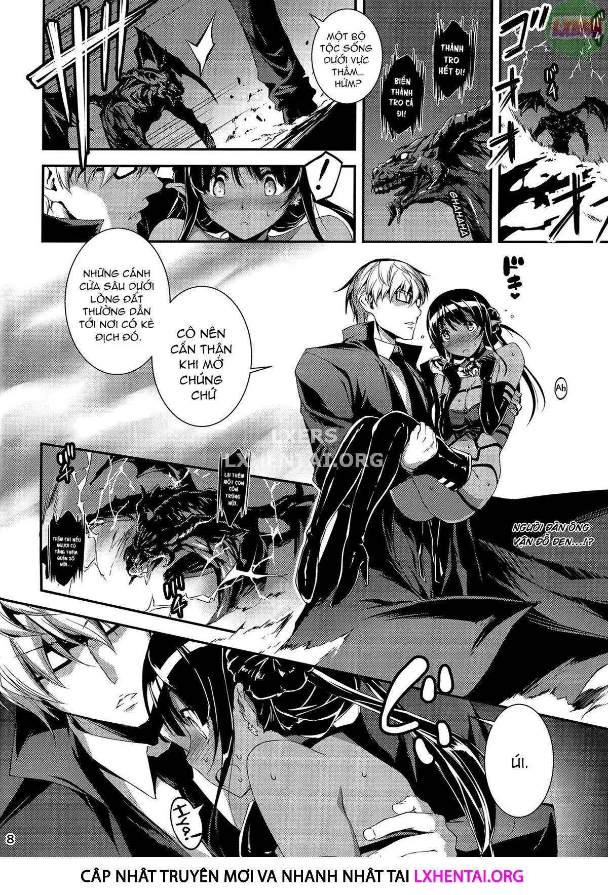 HentaiVN.net - Ảnh 13 - Kuro no Ryman [The Salary Man In Black] - Chap 4