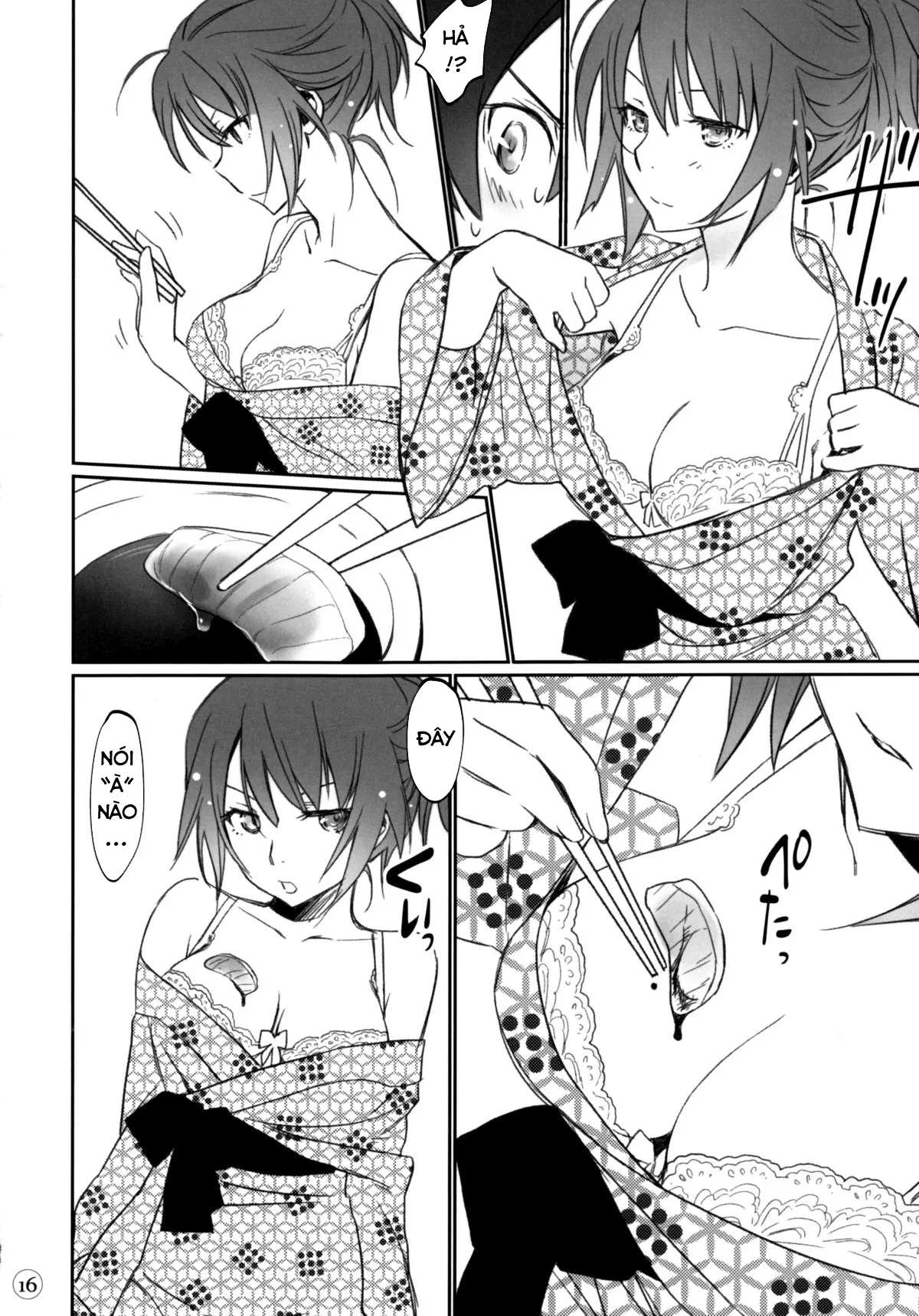 HentaiVN.net - Ảnh 15 - Hitagi family (Bakemonogatari) - Chap 1
