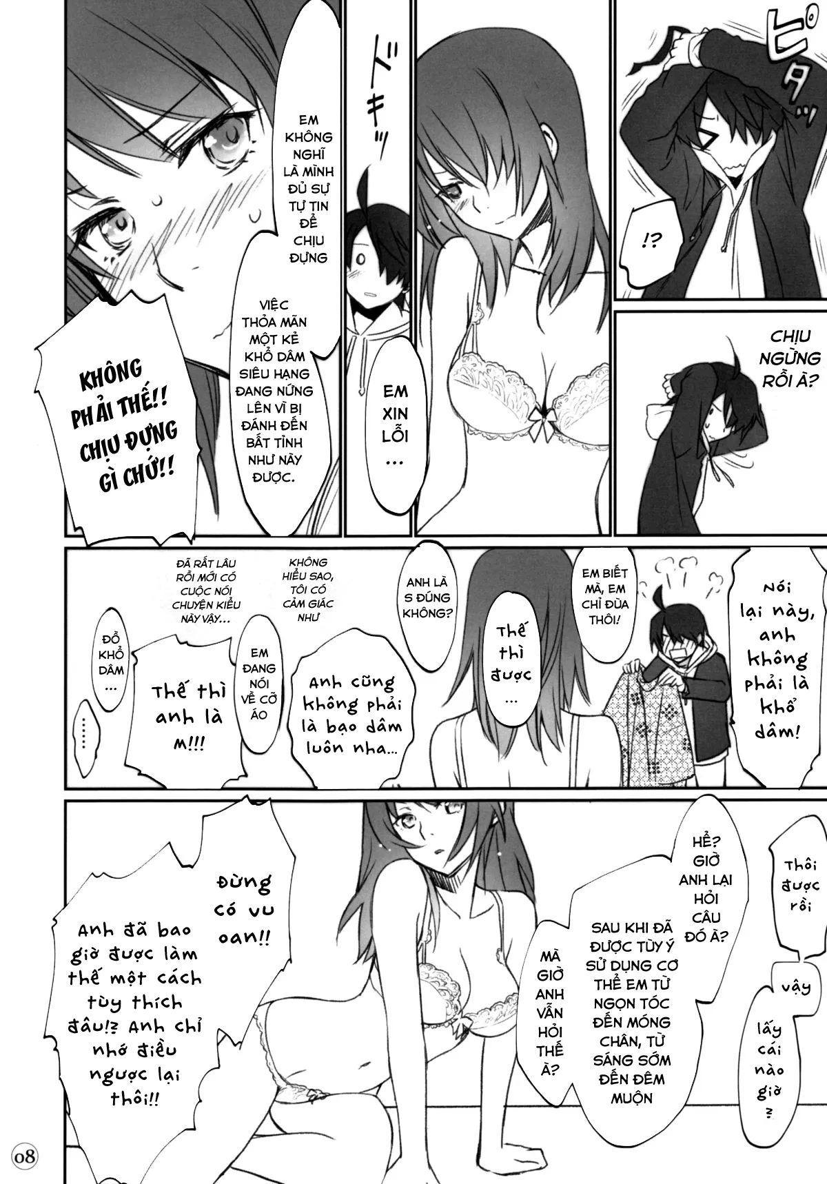 HentaiVN.net - Ảnh 7 - Hitagi family (Bakemonogatari) - Chap 1