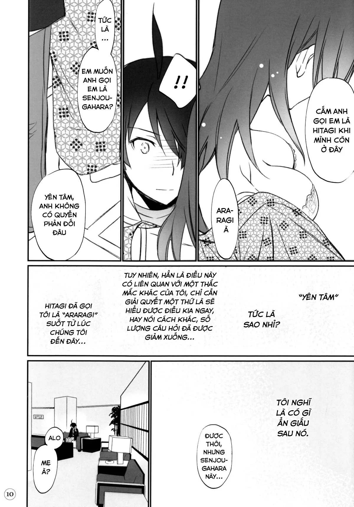 HentaiVN.net - Ảnh 9 - Hitagi family (Bakemonogatari) - Chap 1