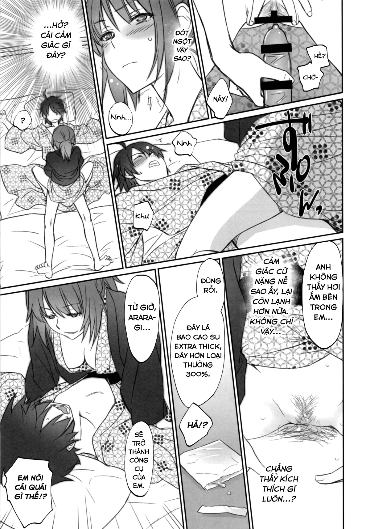 HentaiVN.net - Ảnh 12 - Hitagi family (Bakemonogatari) - Chap 2