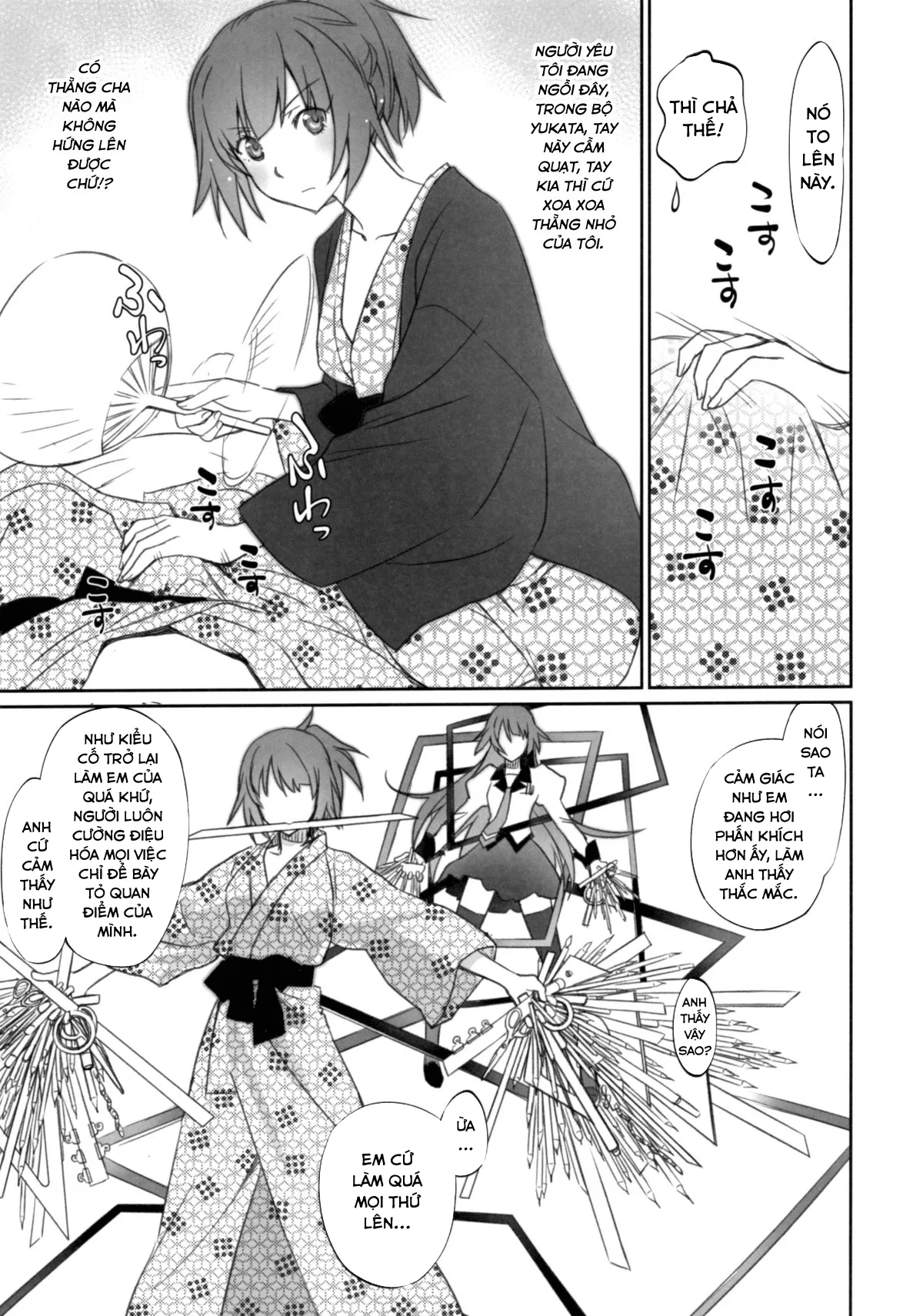 HentaiVN.net - Ảnh 6 - Hitagi family (Bakemonogatari) - Chap 2