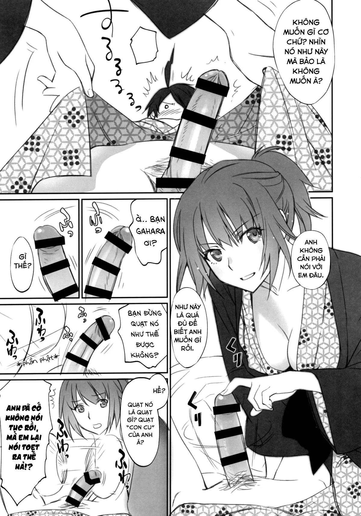 HentaiVN.net - Ảnh 8 - Hitagi family (Bakemonogatari) - Chap 2
