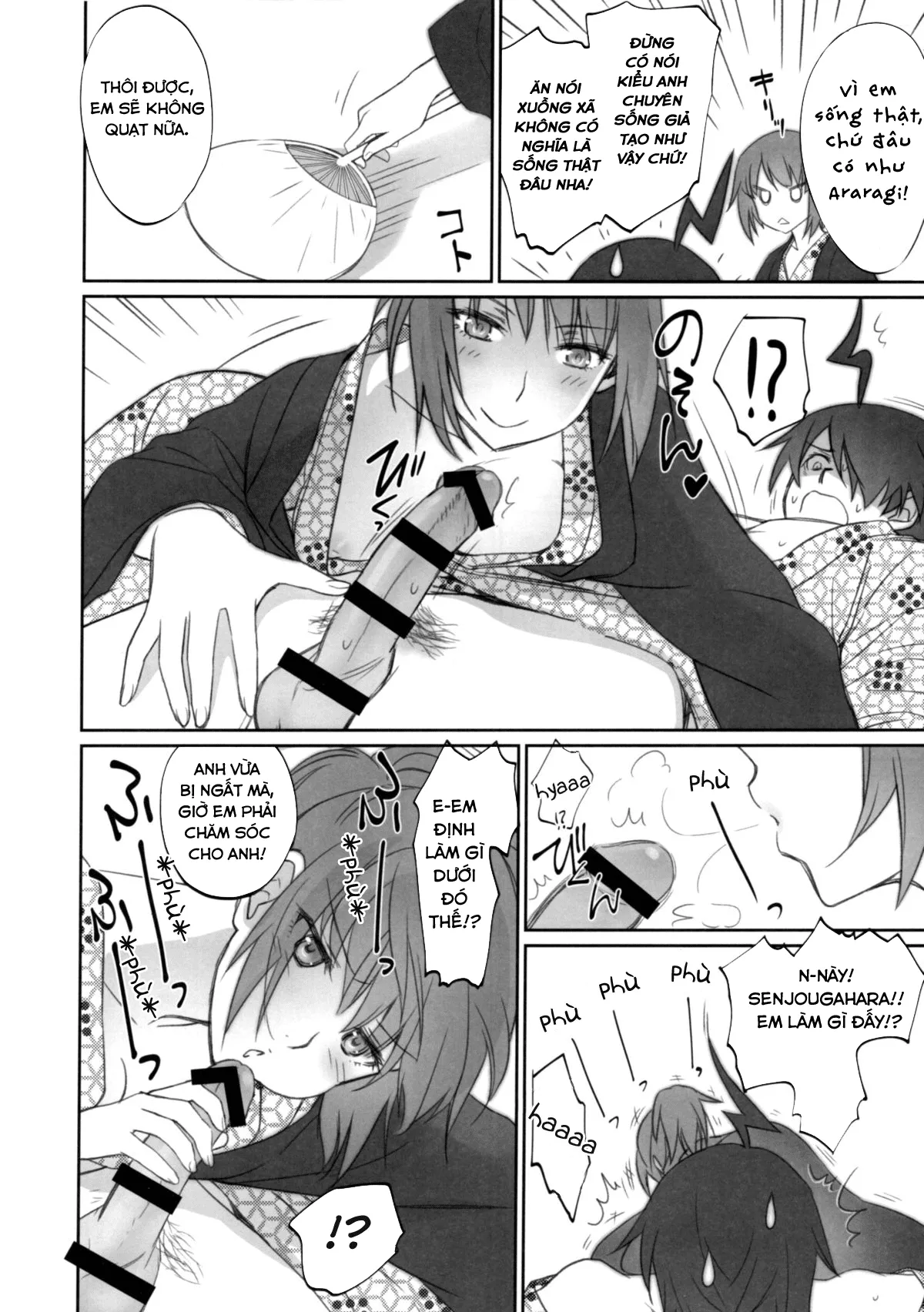 HentaiVN.net - Ảnh 9 - Hitagi family (Bakemonogatari) - Chap 2