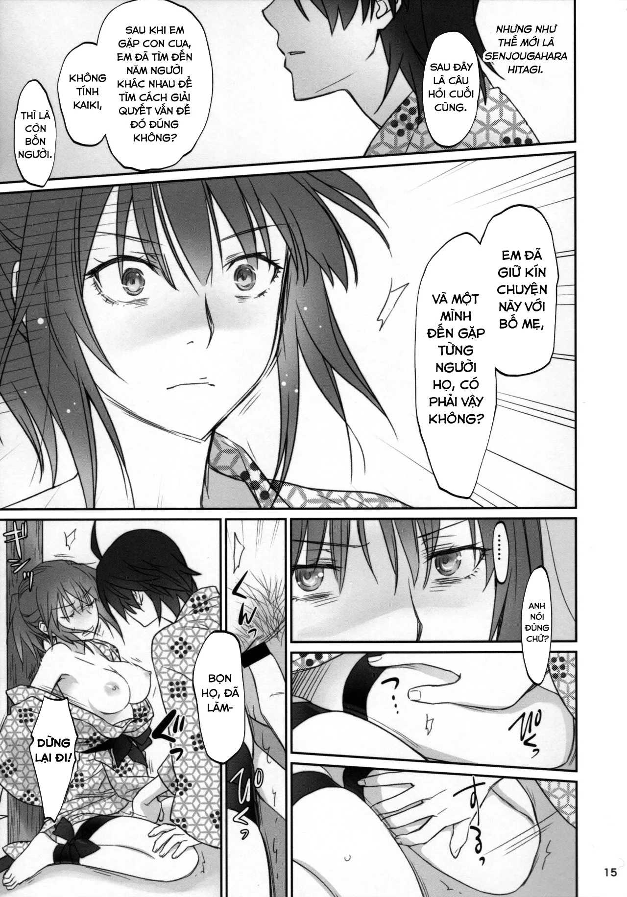 HentaiVN.net - Ảnh 14 - Hitagi family (Bakemonogatari) - Chap 3