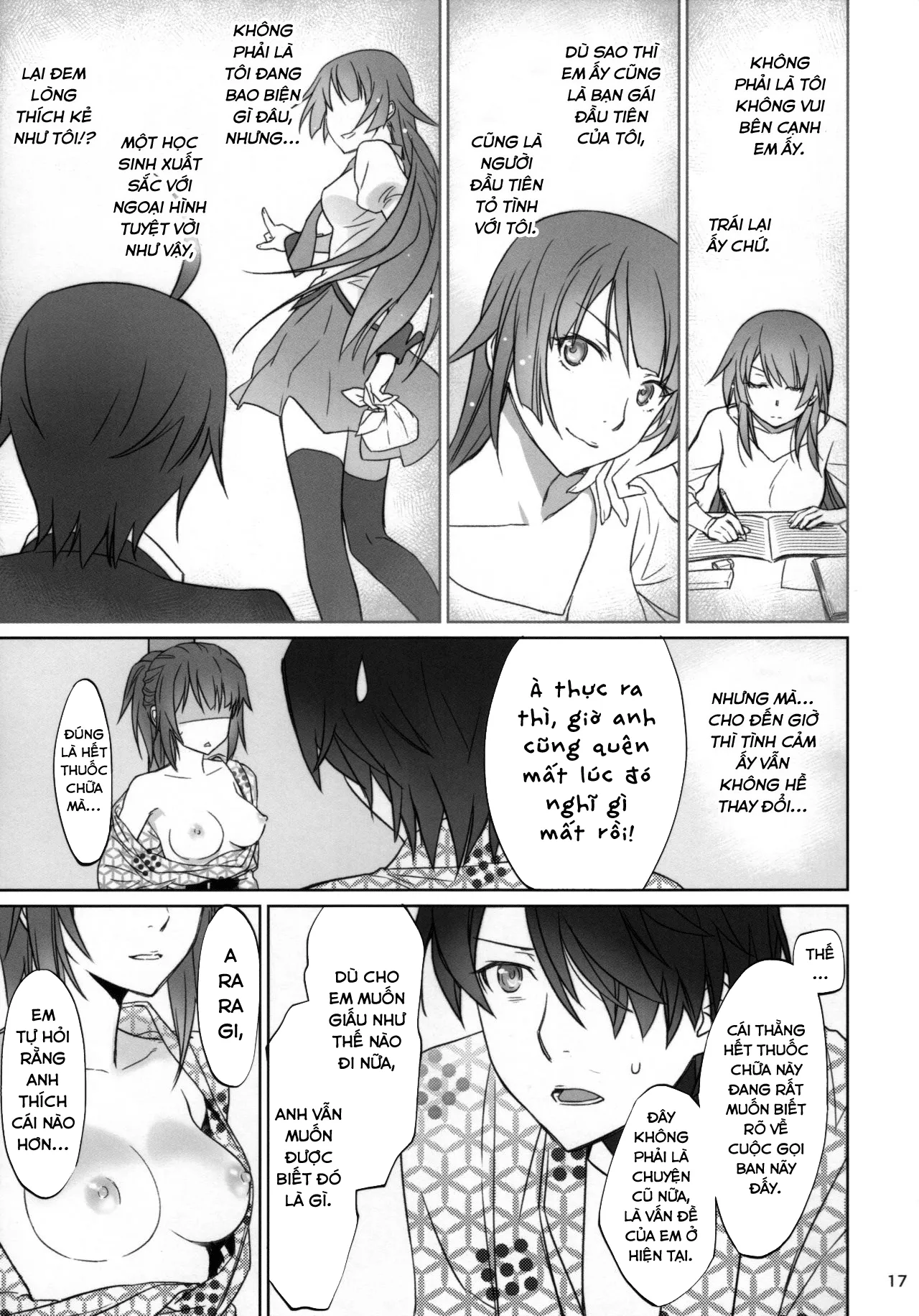 HentaiVN.net - Ảnh 16 - Hitagi family (Bakemonogatari) - Chap 3