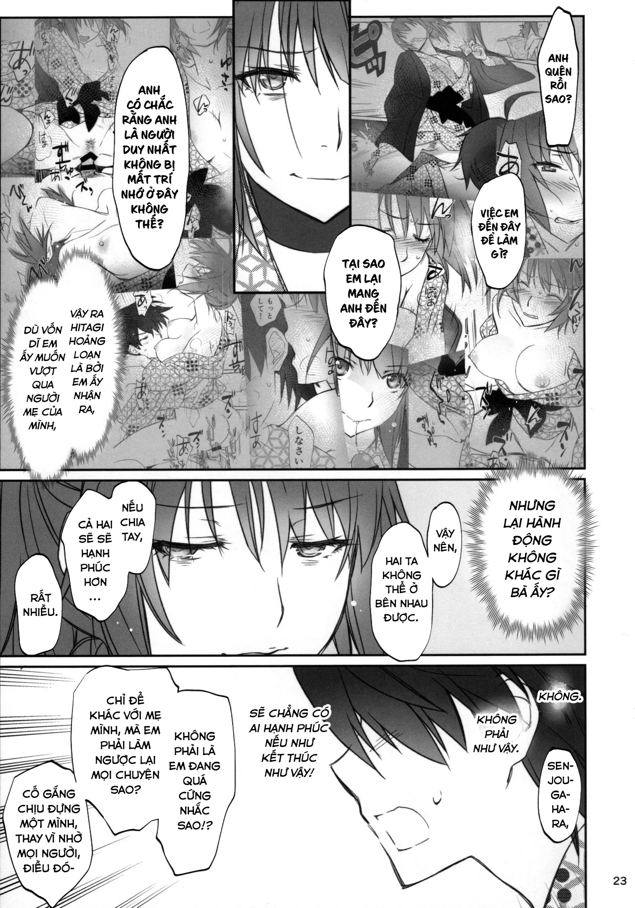 HentaiVN.net - Ảnh 22 - Hitagi family (Bakemonogatari) - Chap 3