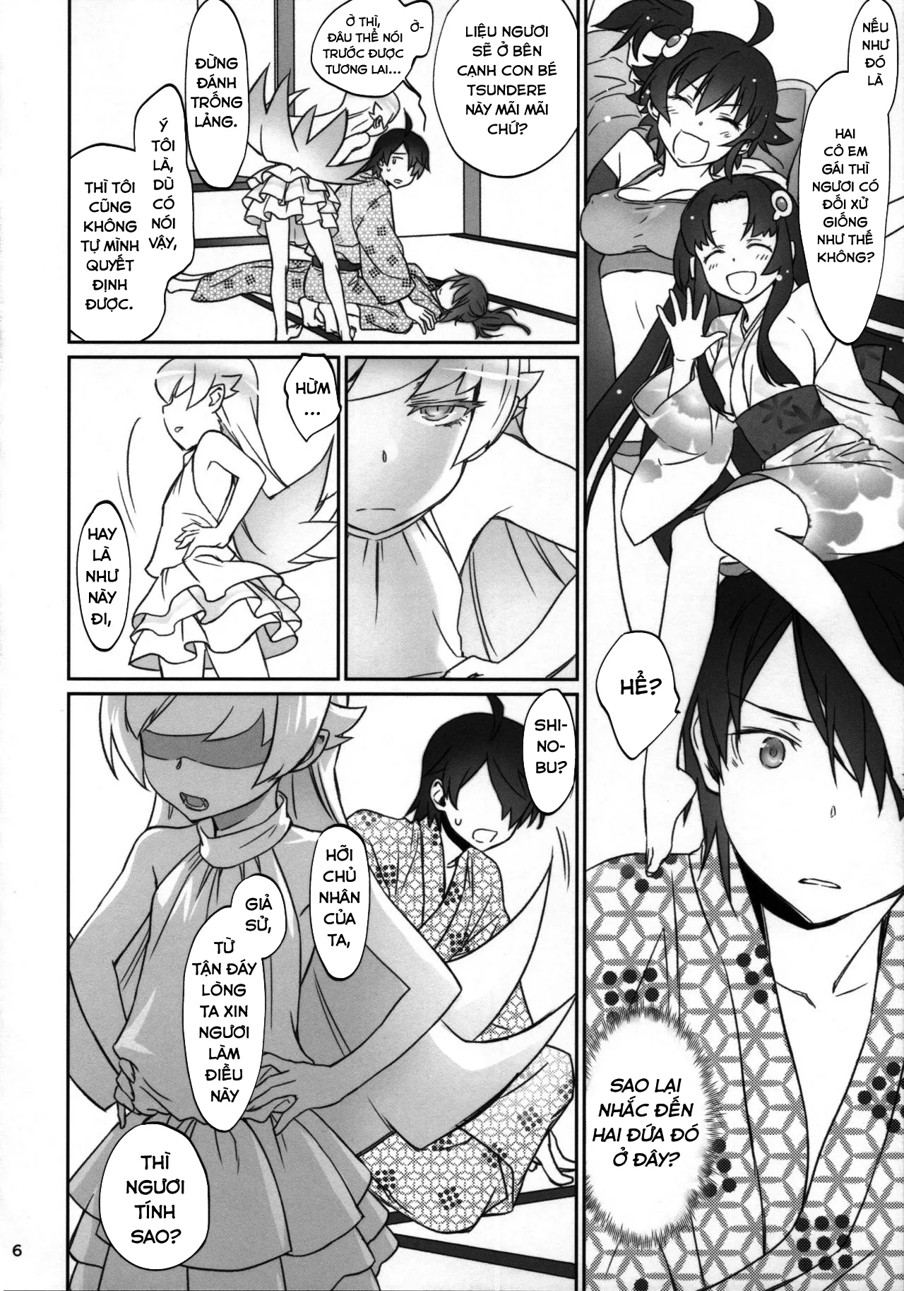 HentaiVN.net - Ảnh 5 - Hitagi family (Bakemonogatari) - Chap 3