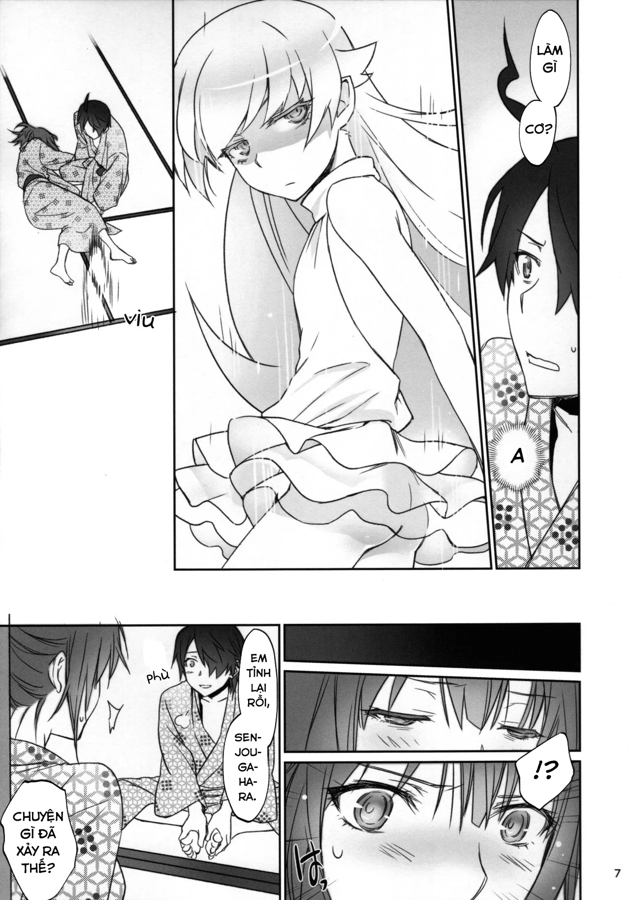 HentaiVN.net - Ảnh 6 - Hitagi family (Bakemonogatari) - Chap 3