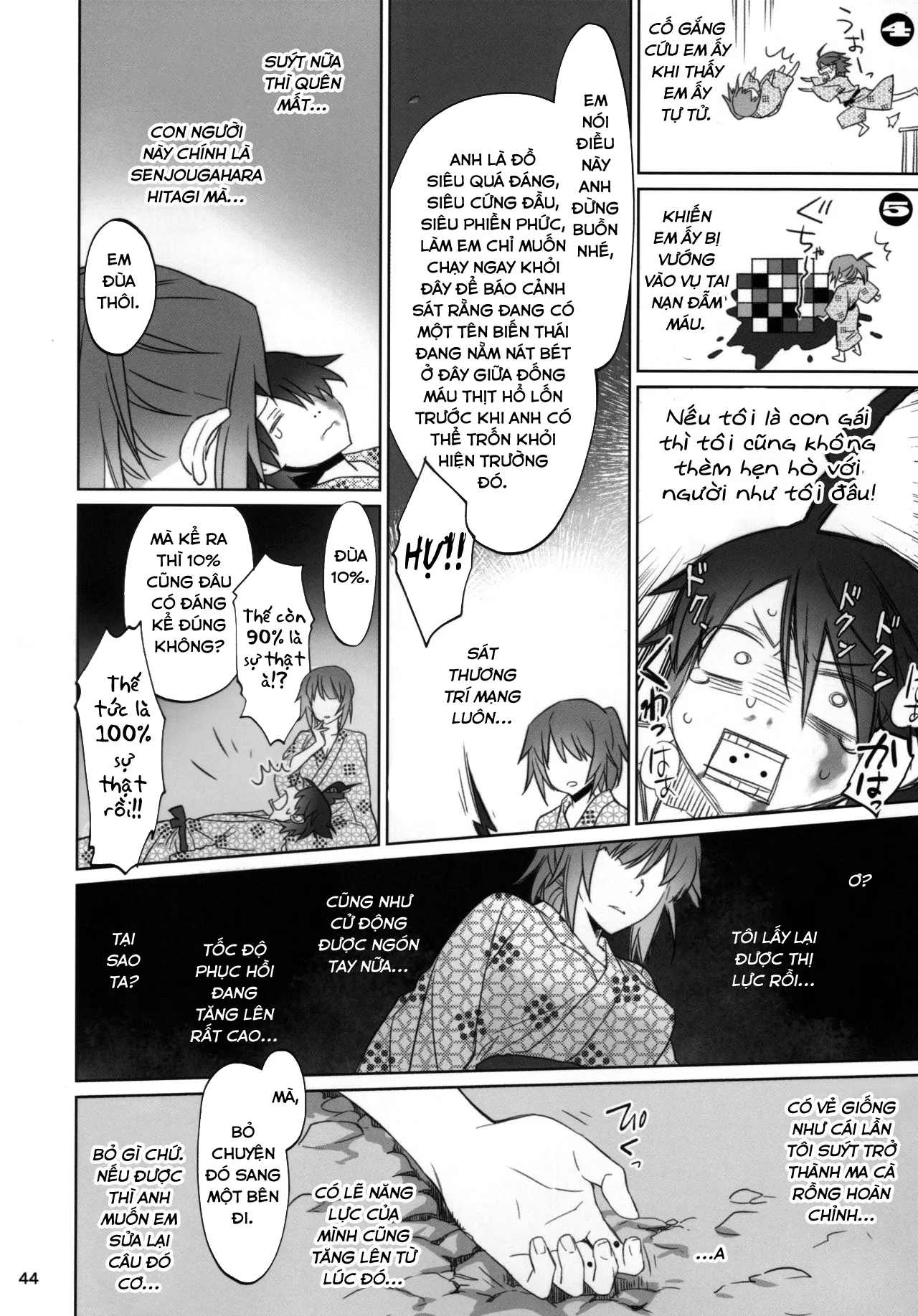 HentaiVN.net - Ảnh 16 - Hitagi family (Bakemonogatari) - Chap 4