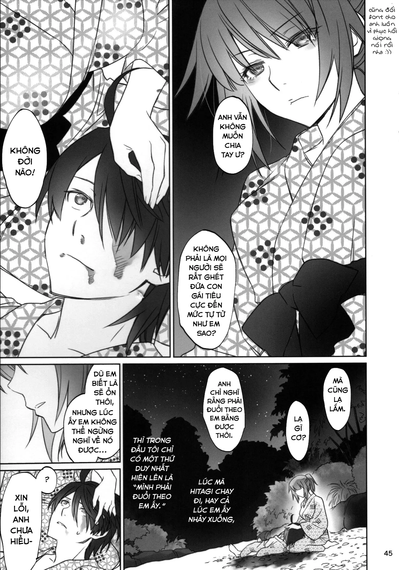 HentaiVN.net - Ảnh 17 - Hitagi family (Bakemonogatari) - Chap 4