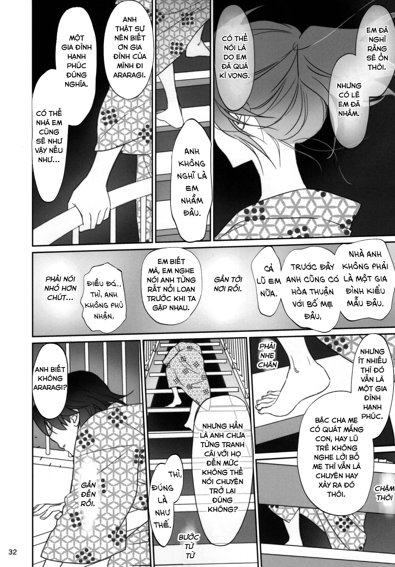 HentaiVN.net - Ảnh 6 - Hitagi family (Bakemonogatari) - Chap 4
