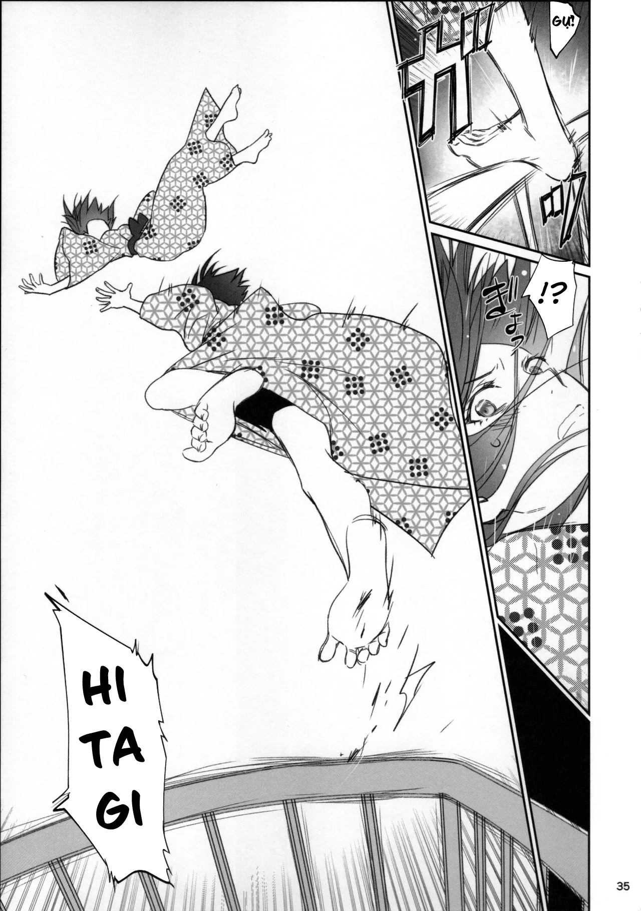 HentaiVN.net - Ảnh 9 - Hitagi family (Bakemonogatari) - Chap 4