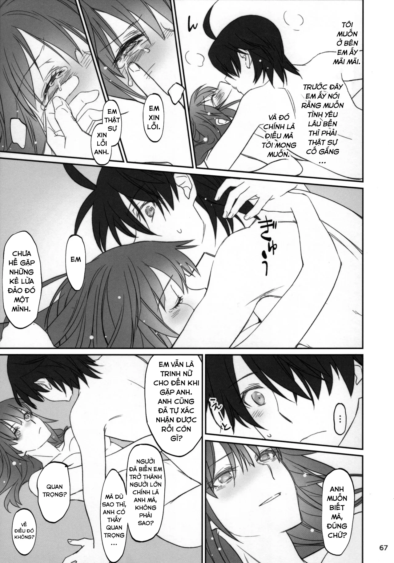 HentaiVN.net - Ảnh 18 - Hitagi family (Bakemonogatari) - Chap 5
