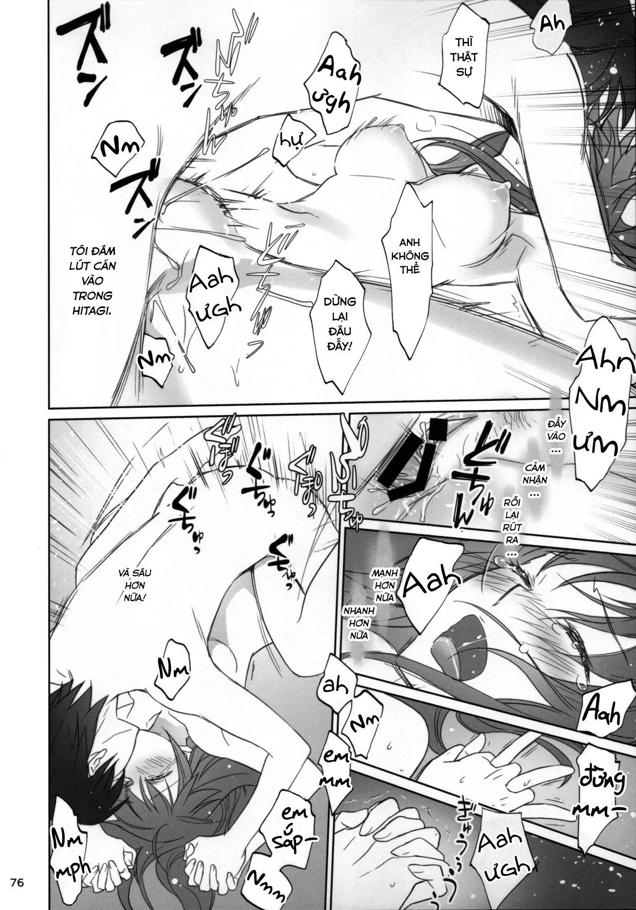 HentaiVN.net - Ảnh 27 - Hitagi family (Bakemonogatari) - Chap 5
