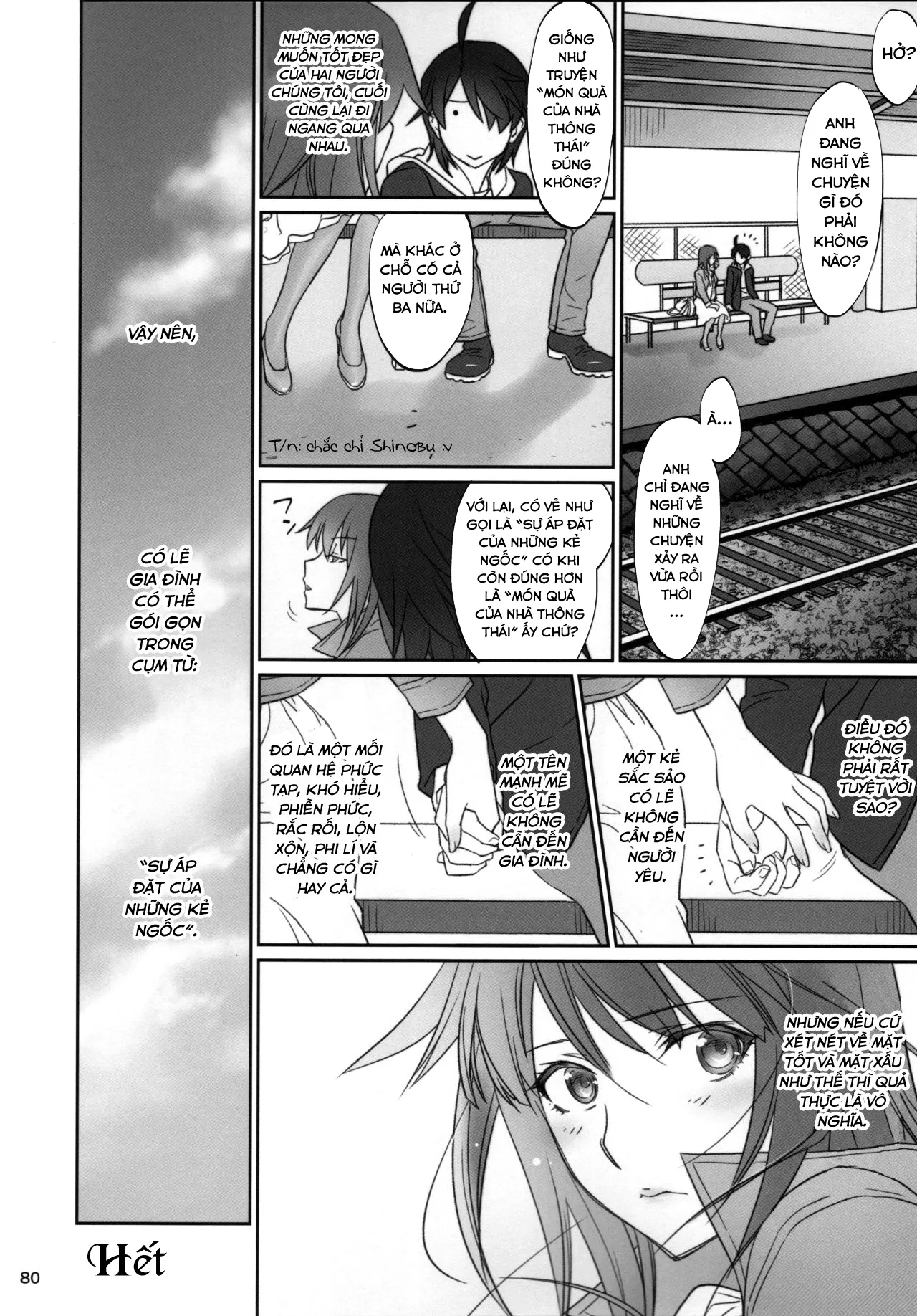 HentaiVN.net - Ảnh 31 - Hitagi family (Bakemonogatari) - Chap 5