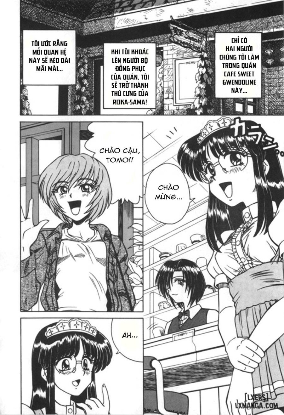 HentaiVN.net - Ảnh 6 - Quán cà phê Sweet Gwendoline - Chap 1