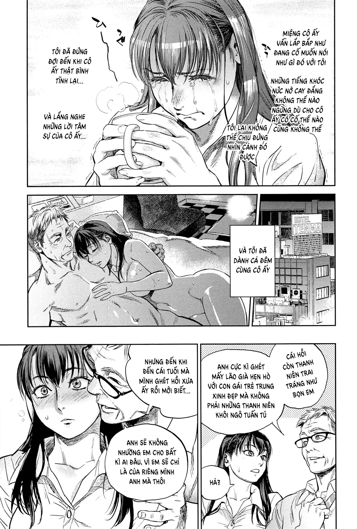 HentaiVN.net - Ảnh 8 - Kính trọng [Adoration] - Chap 1