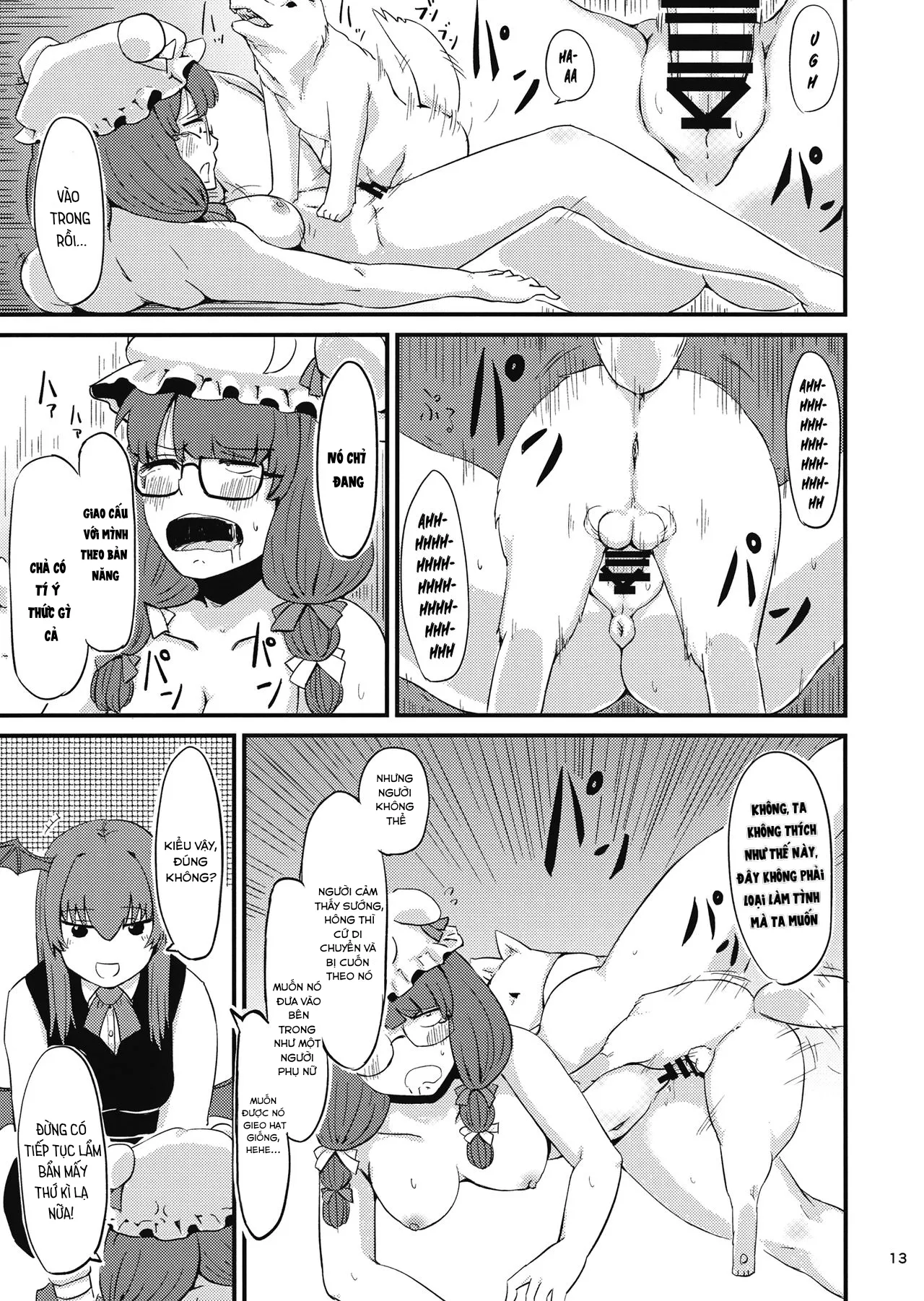 HentaiVN.net - Ảnh 14 - Zannen Patchouli no Ukkari Shoukanjutsu 2 - Chap 1