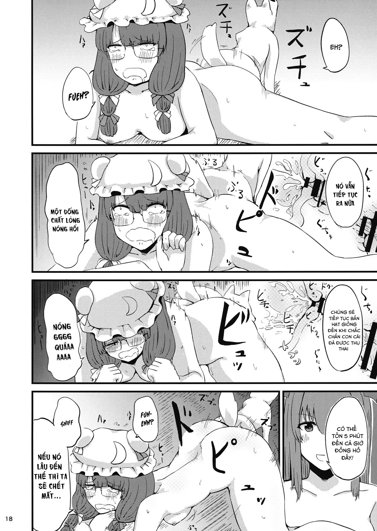 HentaiVN.net - Ảnh 19 - Zannen Patchouli no Ukkari Shoukanjutsu 2 - Chap 1