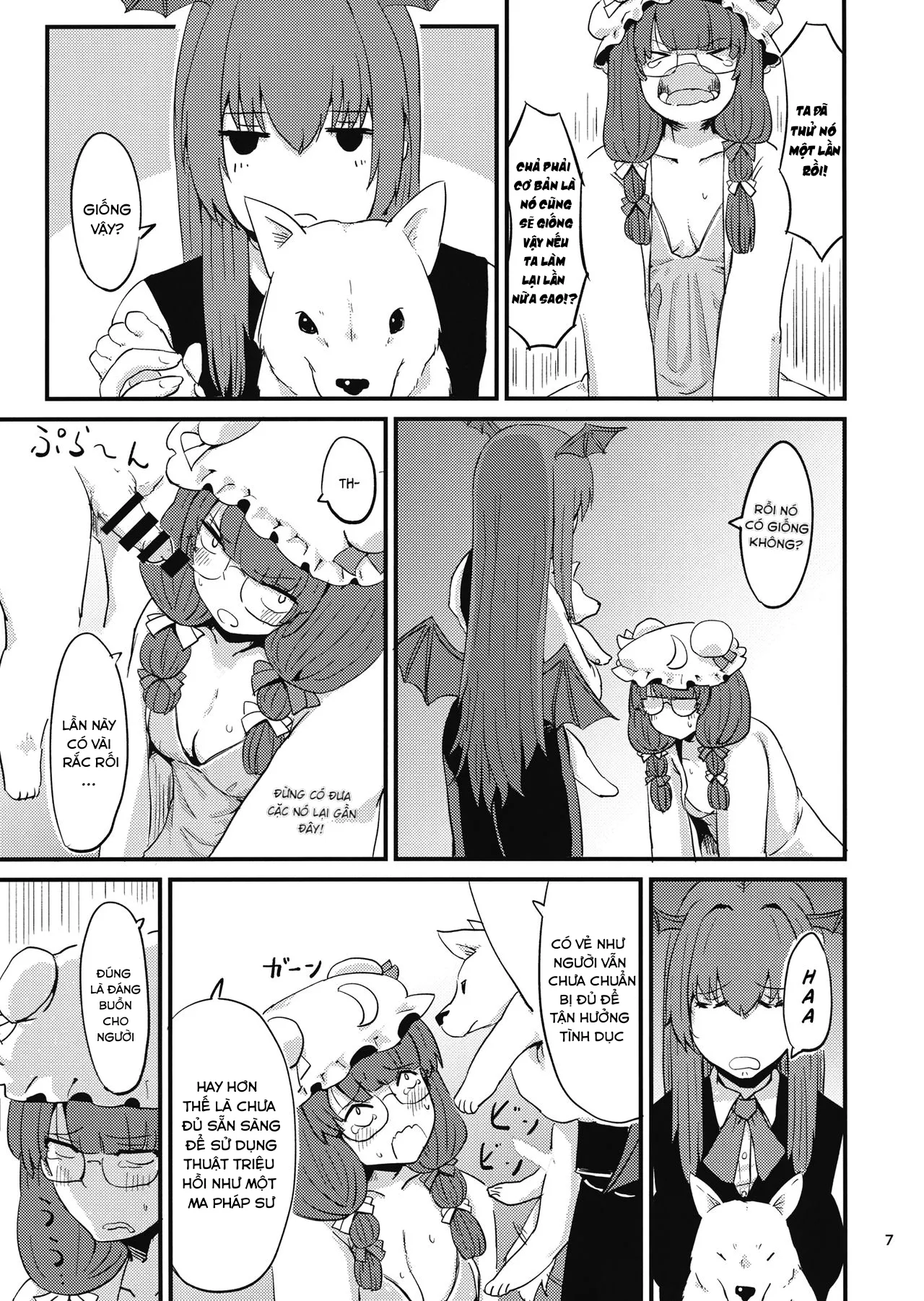 HentaiVN.net - Ảnh 9 - Zannen Patchouli no Ukkari Shoukanjutsu 2 - Chap 1