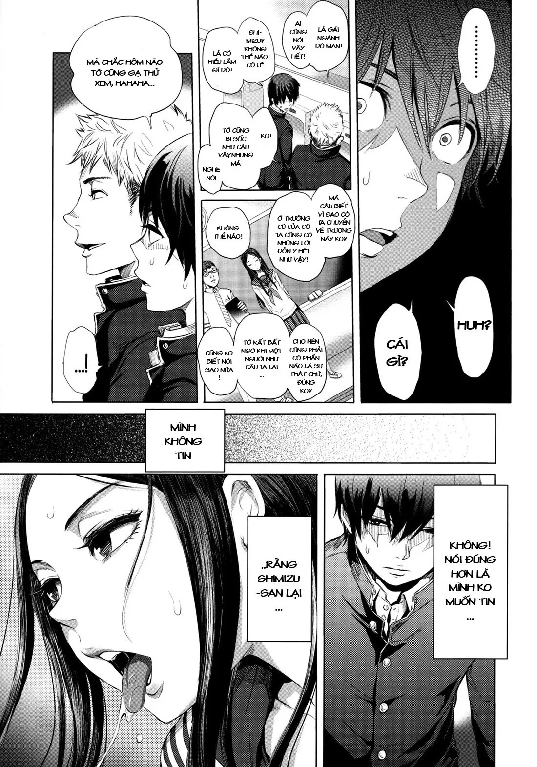 HentaiVN.net - Ảnh 4 - Đi tìm sự thật [Cô gái dâm đãng bàn bên cạnh; The Whore Beside Me] - Chap 1