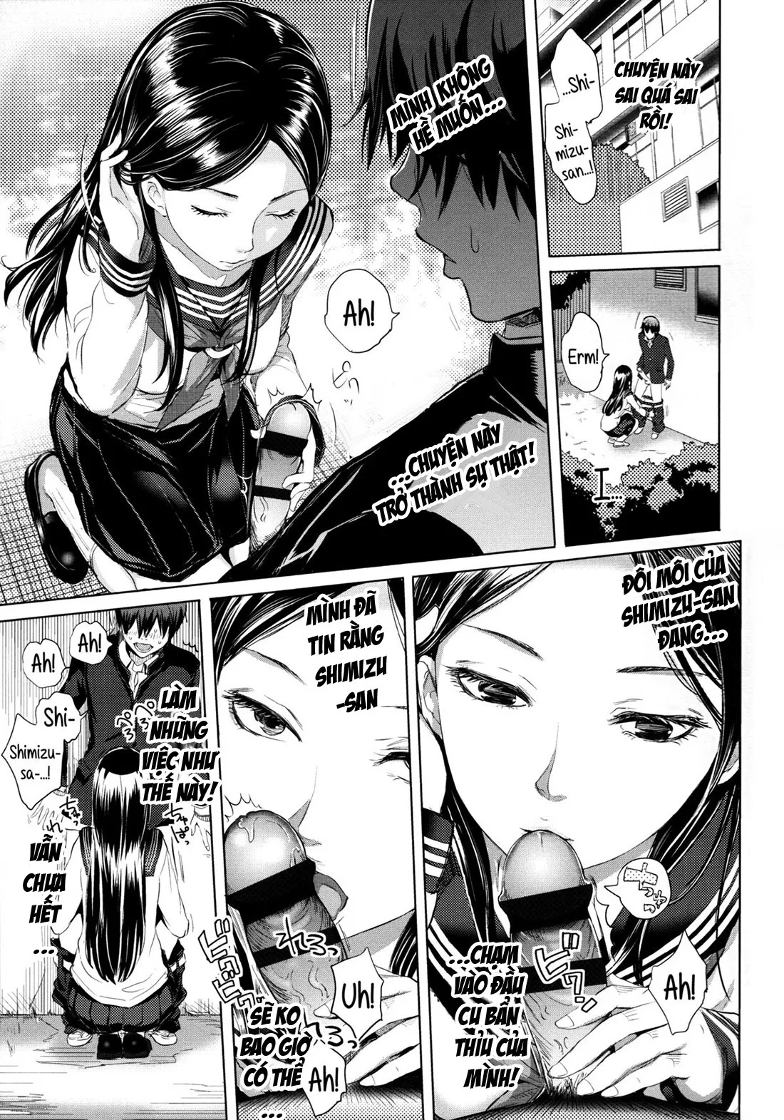 HentaiVN.net - Ảnh 8 - Đi tìm sự thật [Cô gái dâm đãng bàn bên cạnh; The Whore Beside Me] - Chap 1