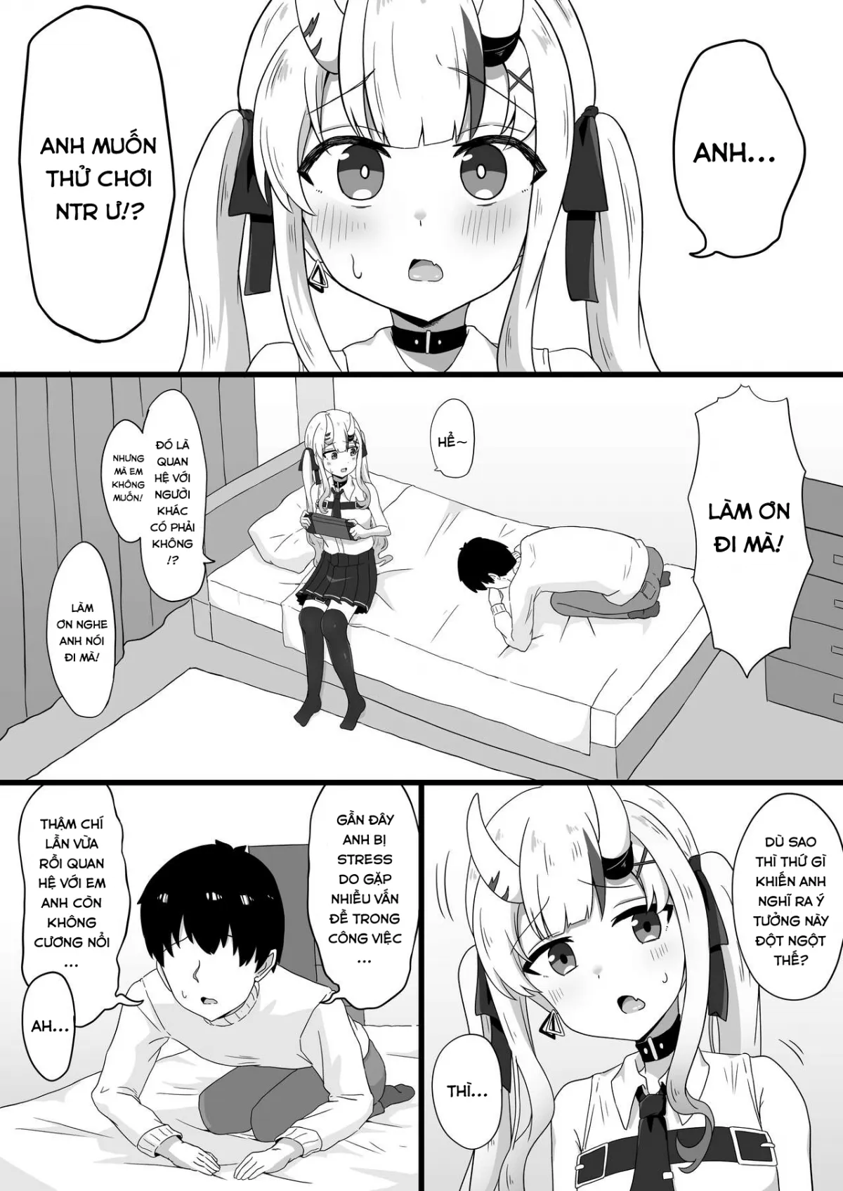 HentaiVN.net - Ảnh 3 - Suspicious Candaulism - Chap 1