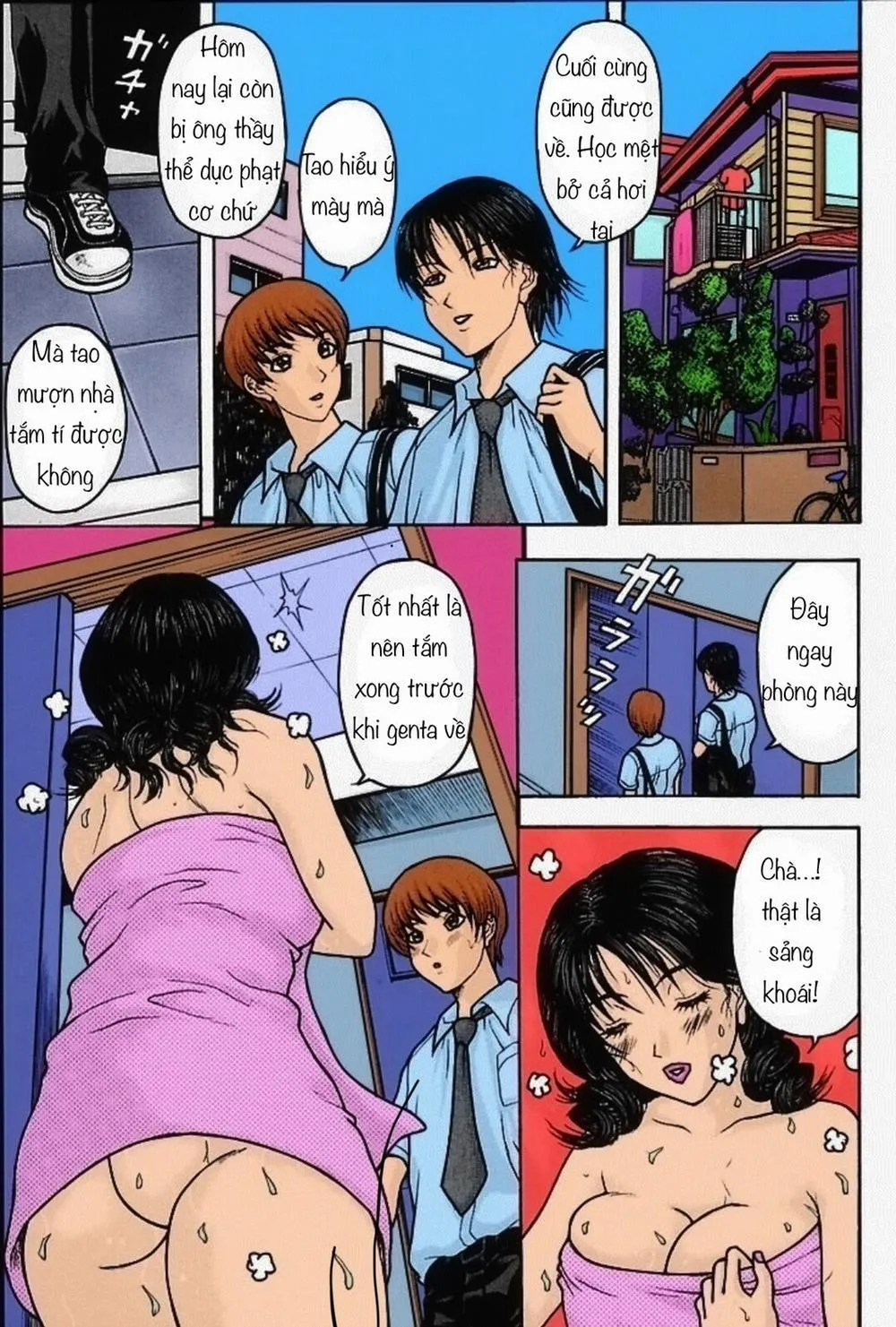HentaiVN.net - Ảnh 10 - Best friend’s mom - Chap 1