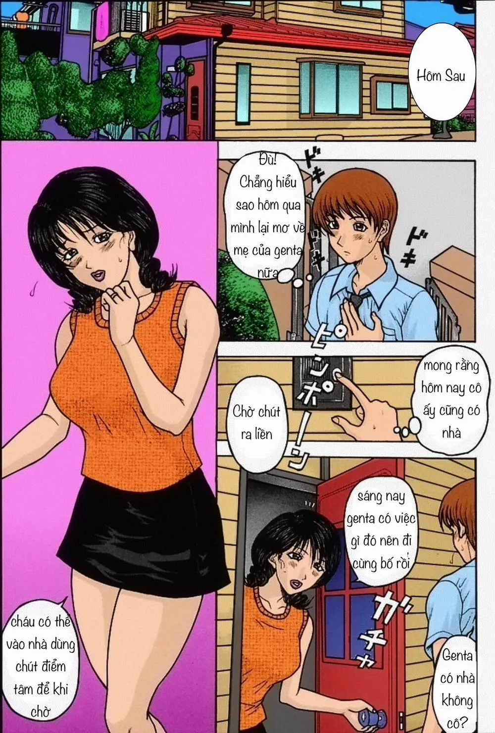 HentaiVN.net - Ảnh 6 - Best friend’s mom - Chap 1