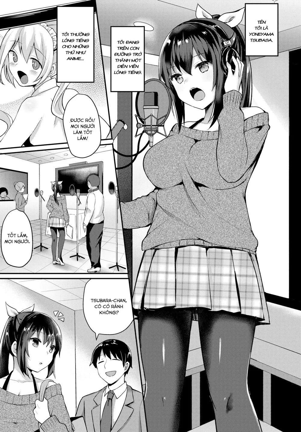 HentaiVN.net - Ảnh 4 - Bạn gái tôi là diễn viên lông tiếng Eroge [Violation Play] - Chap 1
