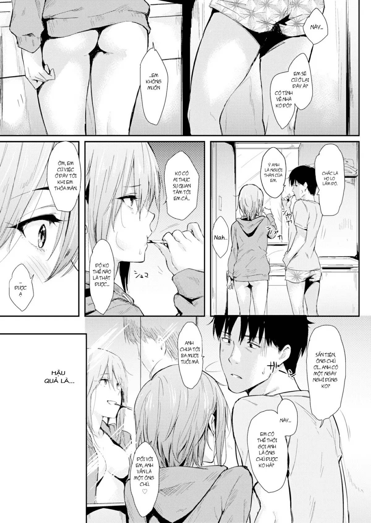 HentaiVN.net - Ảnh 5 - Địt Xoa Dịu Cô Nàng Ở Nhờ - Chap 1