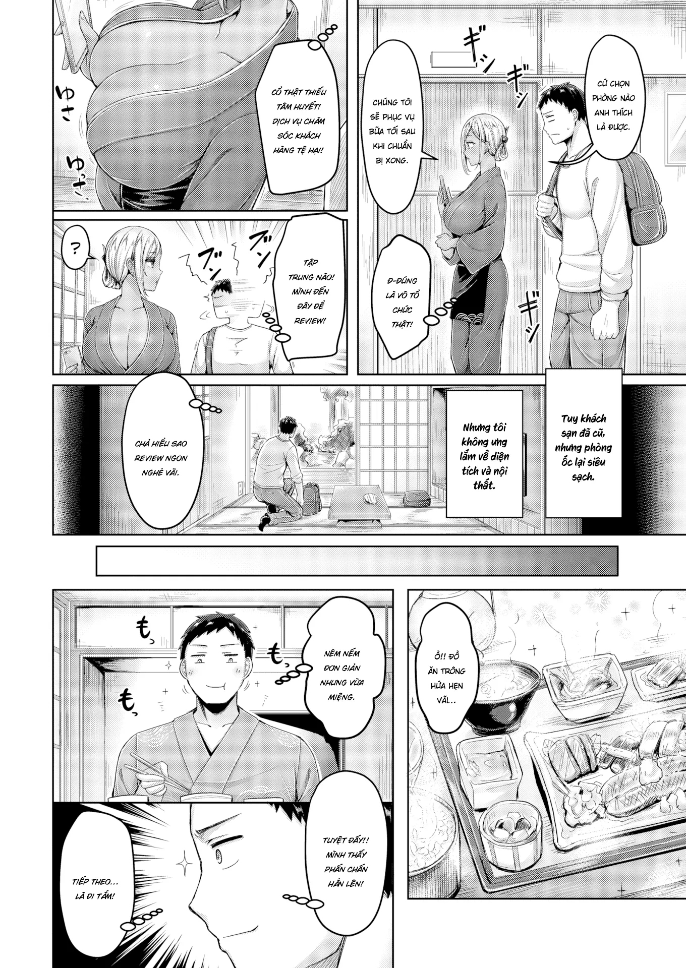HentaiVN.net - Ảnh 4 - Khách sạn tình yêu - Chap 1
