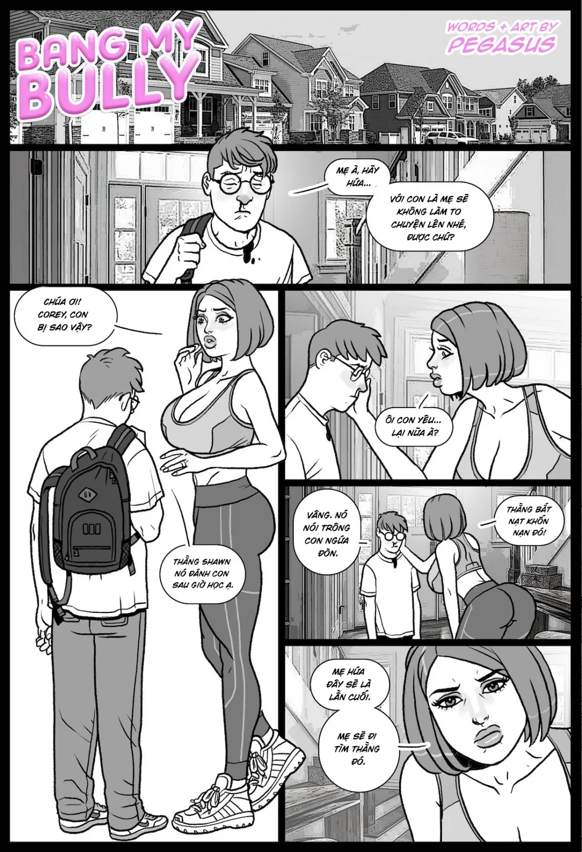 HentaiVN.net - Ảnh 3 - Bang my Bully 1 - Chap 1