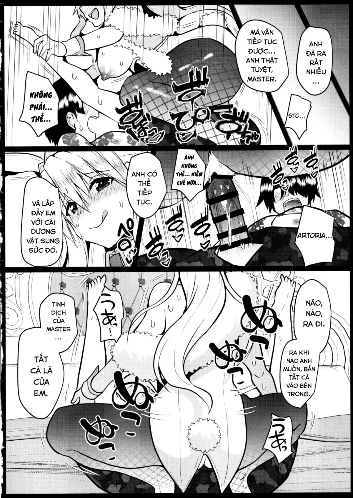 HentaiVN.net - Ảnh 15 - Artoria Bunny rất hạnh phúc khi bên cạnh Master. [Bunny ni Natta Artoria wa Seiyoku ga Sugoi (Fate/Grand Order); バニーになったアルトリアは性欲がすごい] - Chap 1