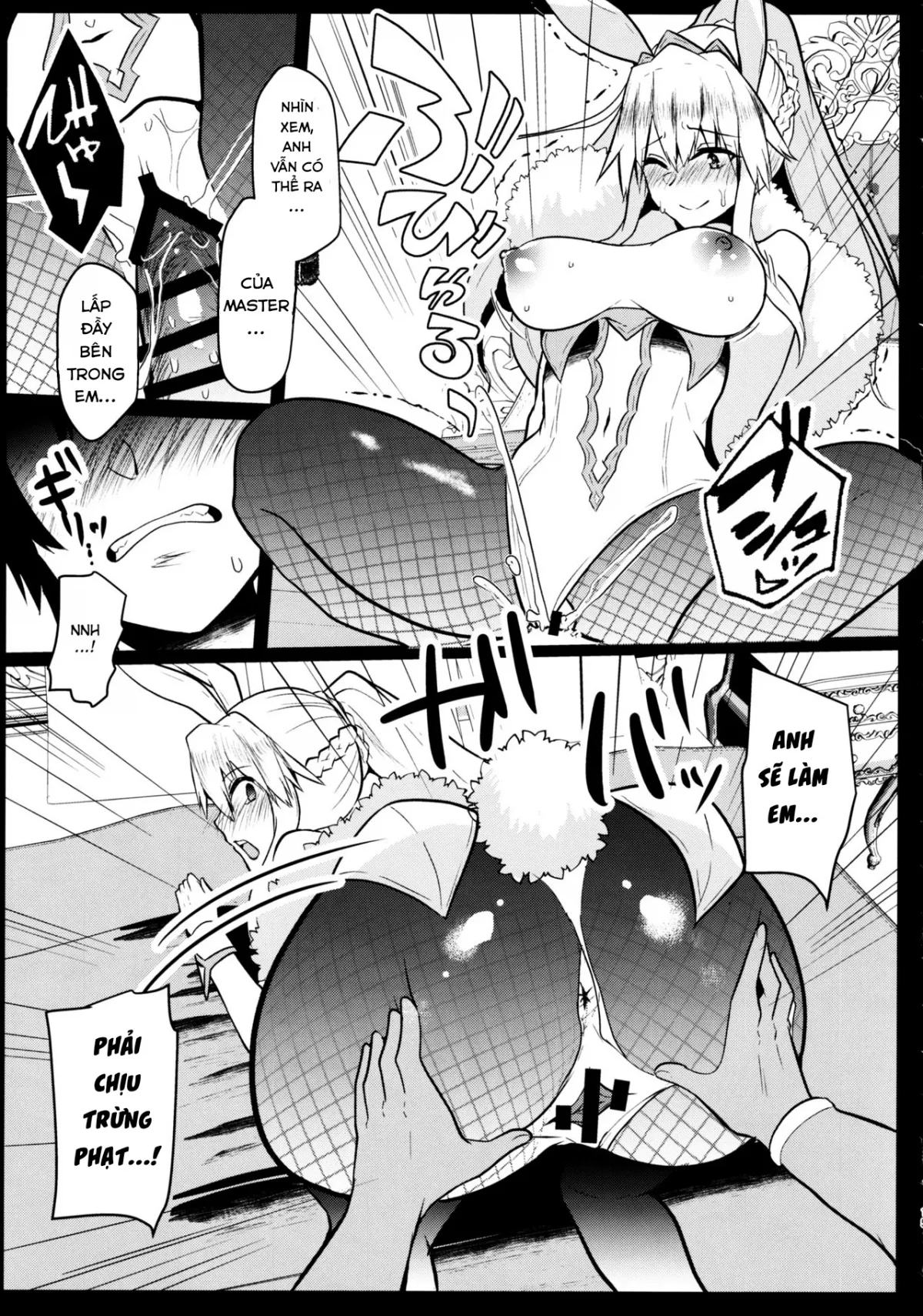 HentaiVN.net - Ảnh 16 - Artoria Bunny rất hạnh phúc khi bên cạnh Master. [Bunny ni Natta Artoria wa Seiyoku ga Sugoi (Fate/Grand Order); バニーになったアルトリアは性欲がすごい] - Chap 1