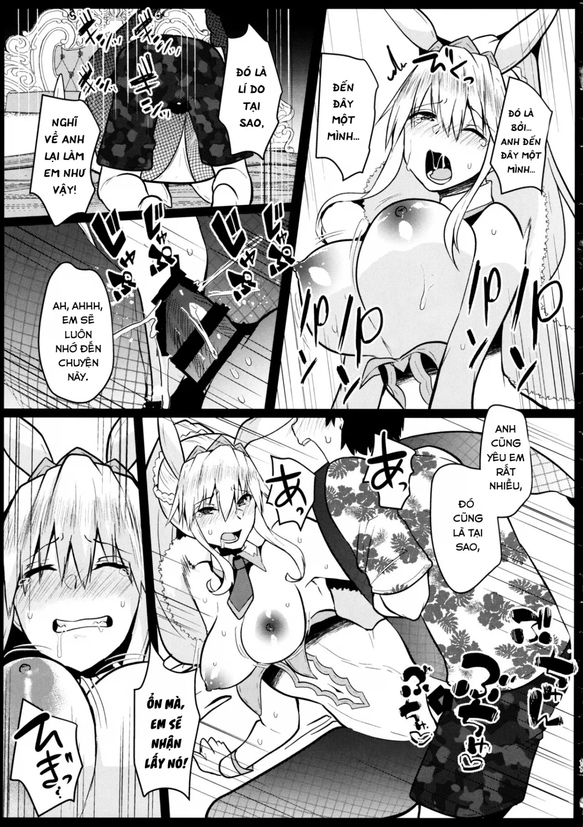 HentaiVN.net - Ảnh 18 - Artoria Bunny rất hạnh phúc khi bên cạnh Master. [Bunny ni Natta Artoria wa Seiyoku ga Sugoi (Fate/Grand Order); バニーになったアルトリアは性欲がすごい] - Chap 1