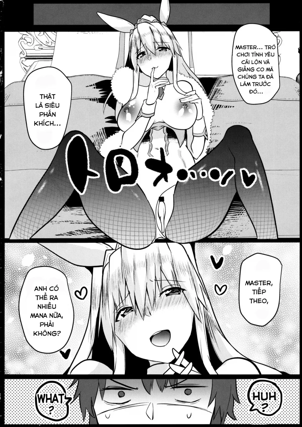 HentaiVN.net - Ảnh 20 - Artoria Bunny rất hạnh phúc khi bên cạnh Master. [Bunny ni Natta Artoria wa Seiyoku ga Sugoi (Fate/Grand Order); バニーになったアルトリアは性欲がすごい] - Chap 1