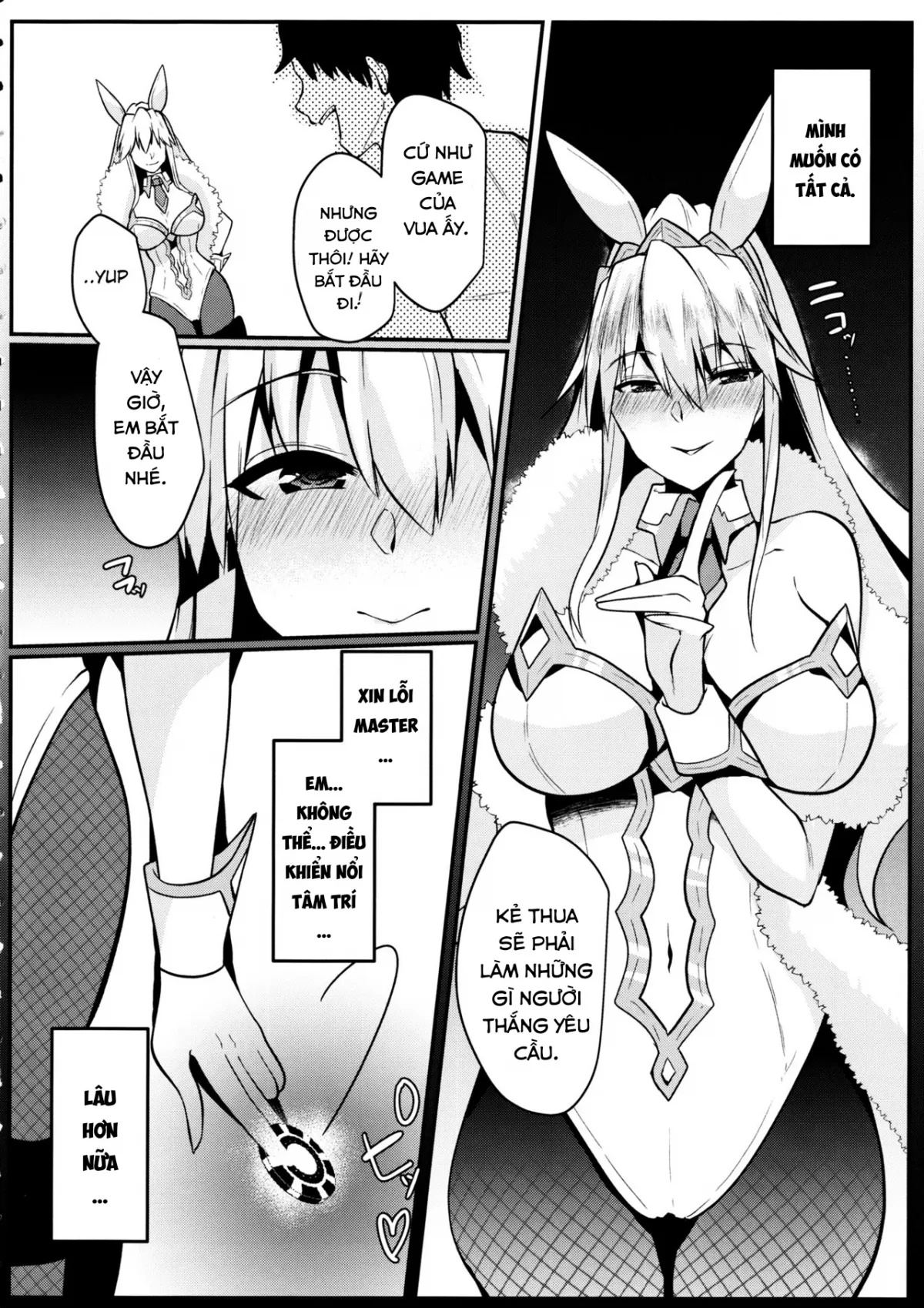 HentaiVN.net - Ảnh 7 - Artoria Bunny rất hạnh phúc khi bên cạnh Master. [Bunny ni Natta Artoria wa Seiyoku ga Sugoi (Fate/Grand Order); バニーになったアルトリアは性欲がすごい] - Chap 1