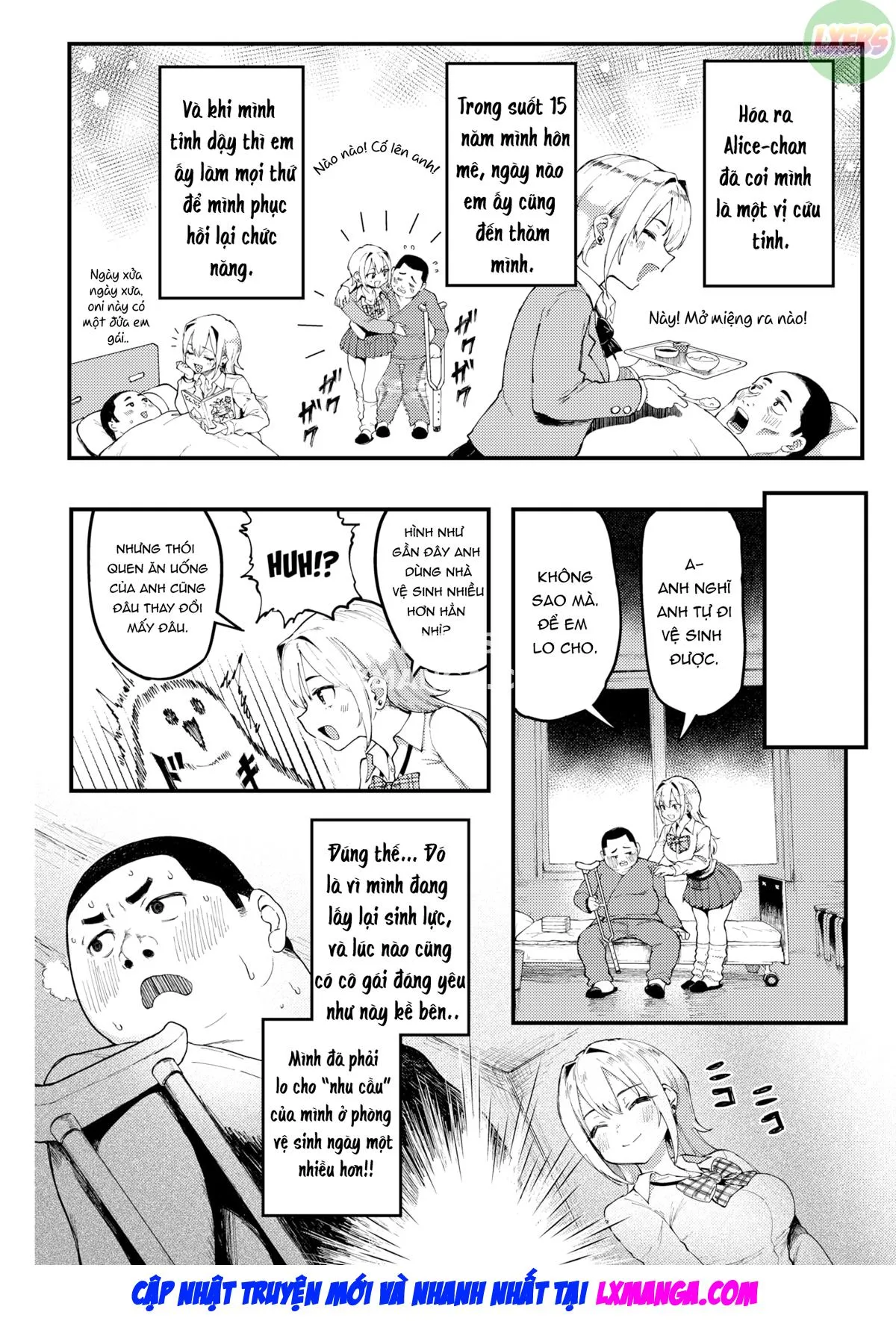 HentaiVN.net - Ảnh 9 - Onii to Alice - Chap 1