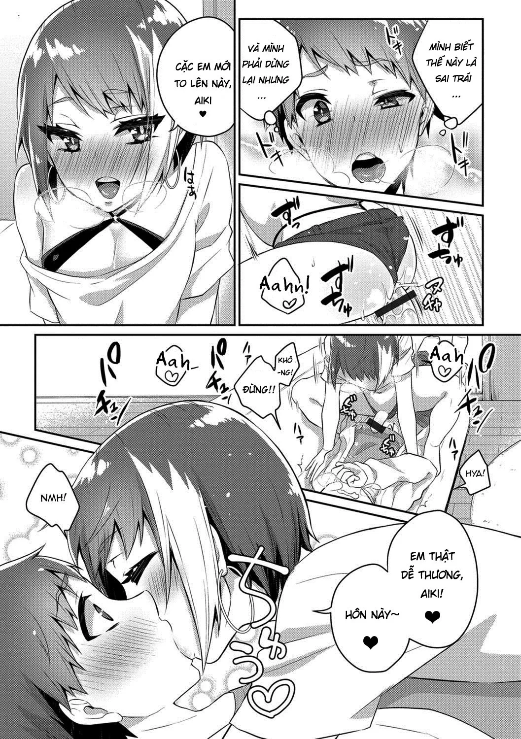 HentaiVN.net - Ảnh 10 - Nii-chan wa Bitch Gyaru [兄ちゃんはビッチギャル; Gekkan Web Otoko No Ko-Llection! S Vol. 26] - Chap 1