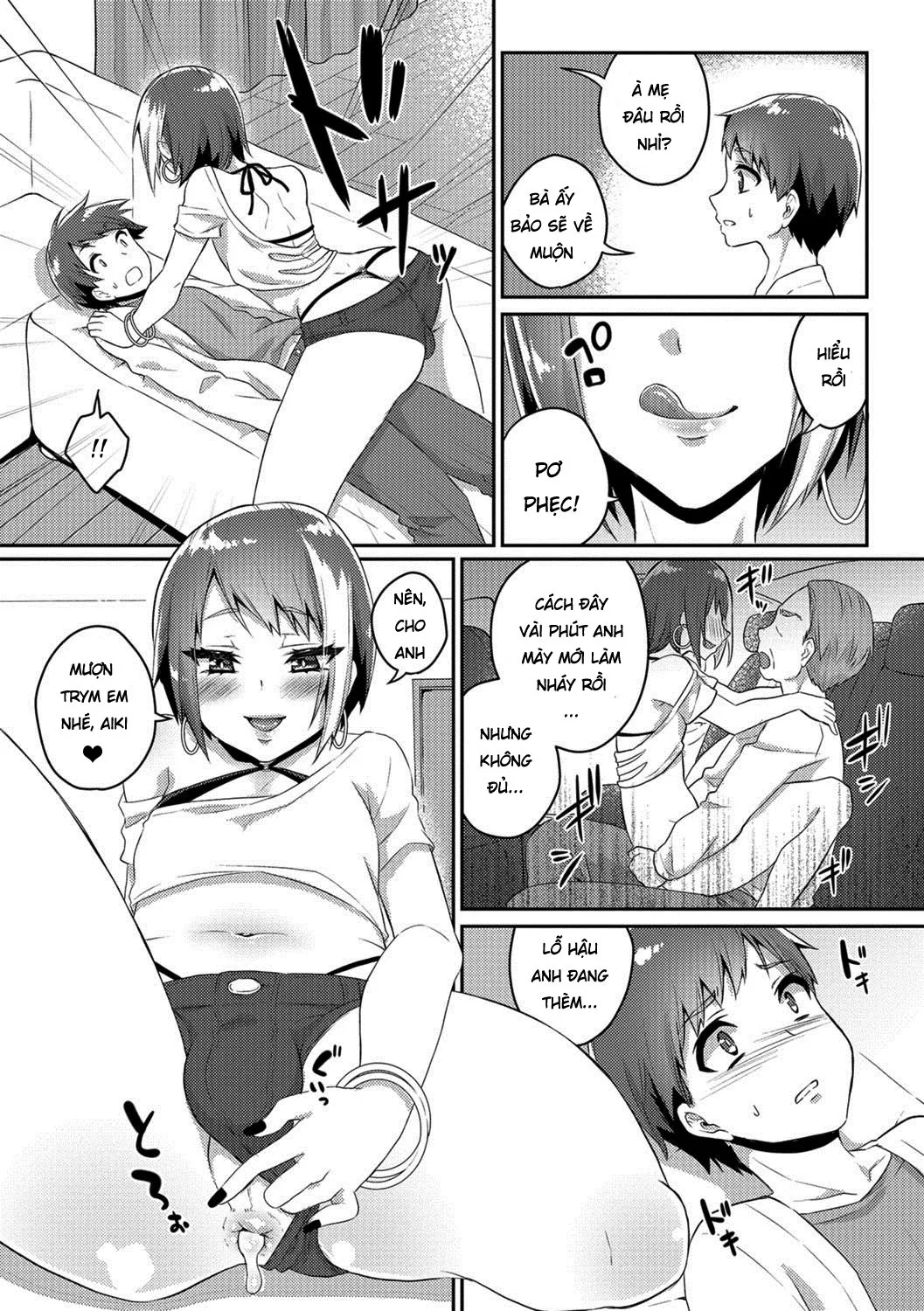 HentaiVN.net - Ảnh 5 - Nii-chan wa Bitch Gyaru [兄ちゃんはビッチギャル; Gekkan Web Otoko No Ko-Llection! S Vol. 26] - Chap 1
