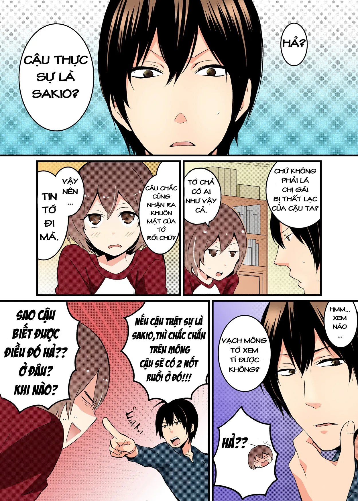 HentaiVN.net - Ảnh 3 - Totsuon! Since I Suddenly Became A Girl, Won't You Fondle My Boobs? [Totsuon! ~Totsuzen Onnanonko Ni Natta No De, Ore No Oppai Monde Mimasen Ka?] - Chap 1