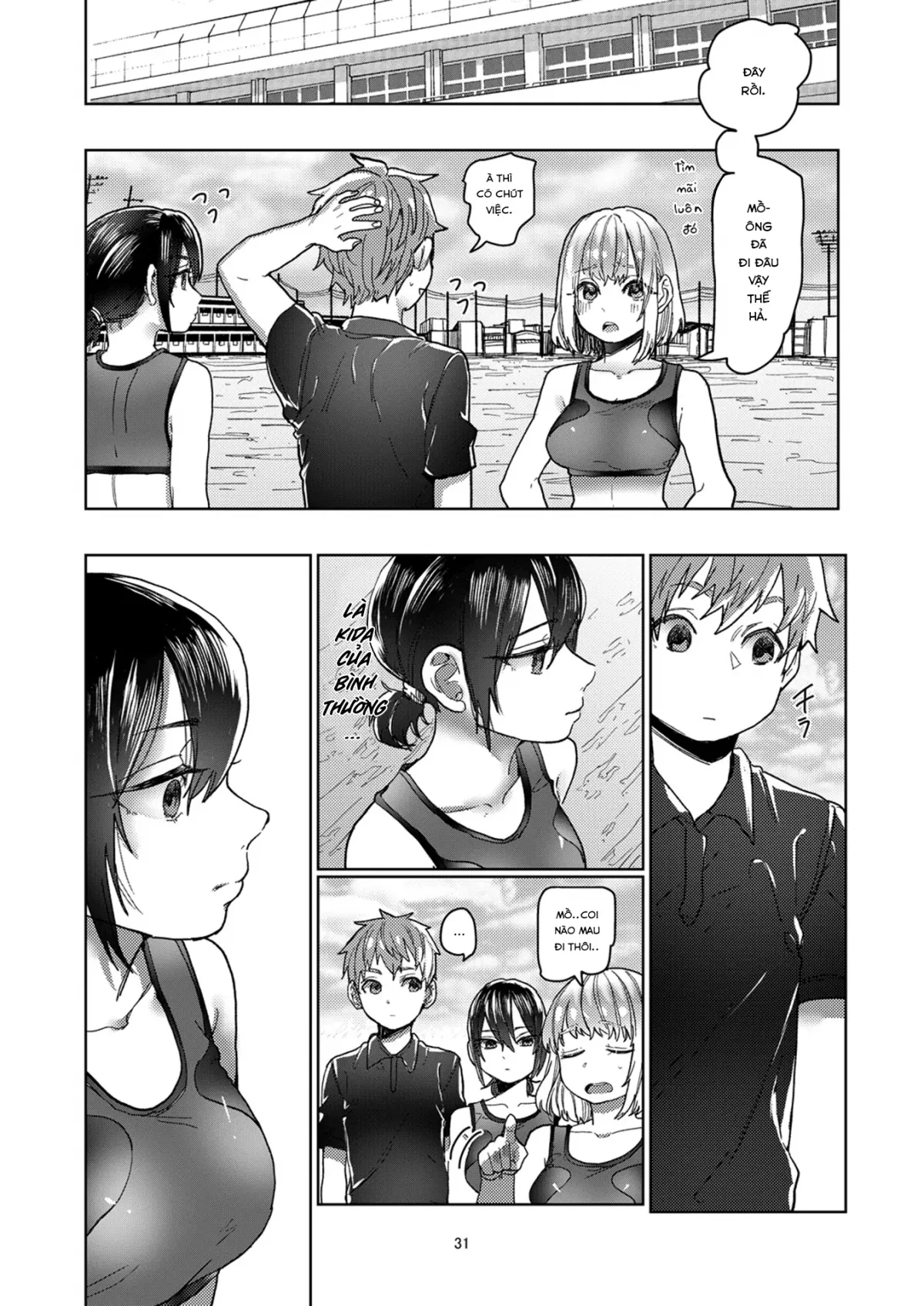 HentaiVN.net - Ảnh 31 - Rikujou Kanojo wa Cool Tokidoki Dere [陸上彼女はクールときどきデレ] - Chap 1