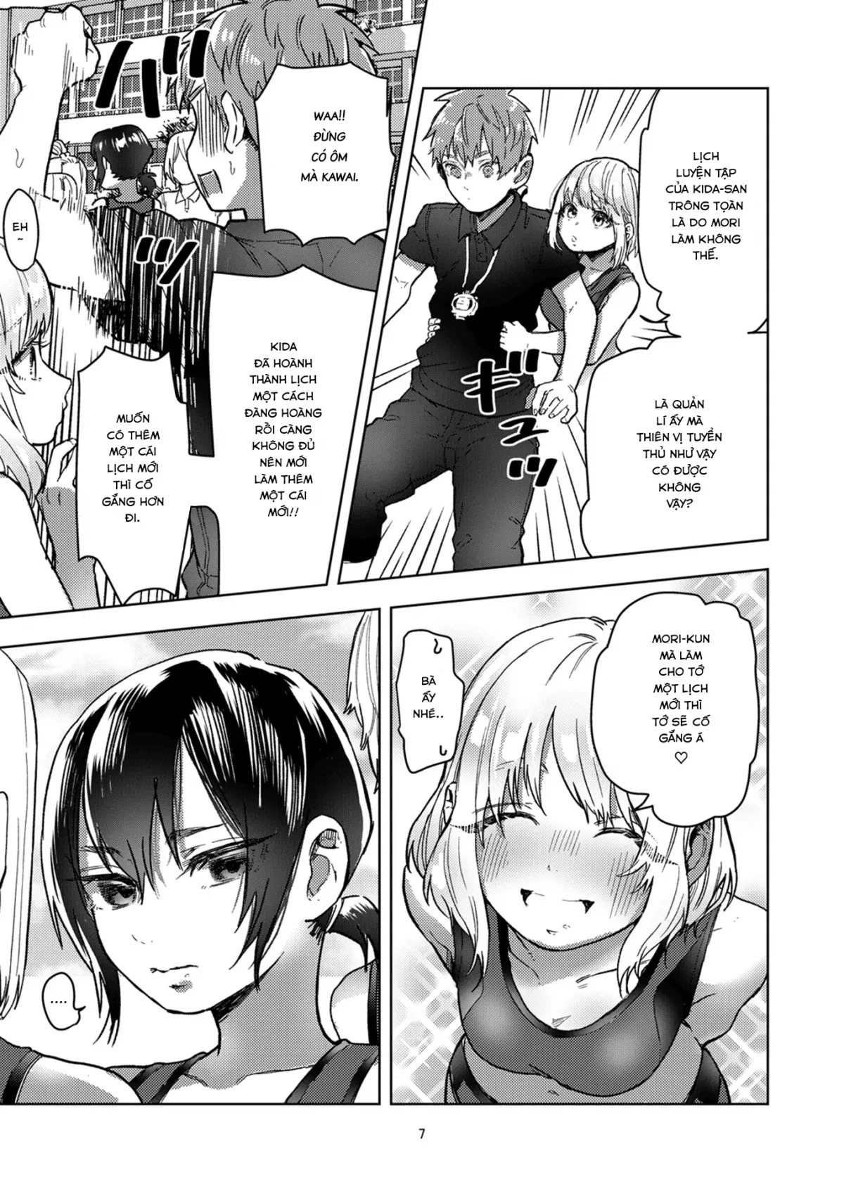 HentaiVN.net - Ảnh 7 - Rikujou Kanojo wa Cool Tokidoki Dere [陸上彼女はクールときどきデレ] - Chap 1