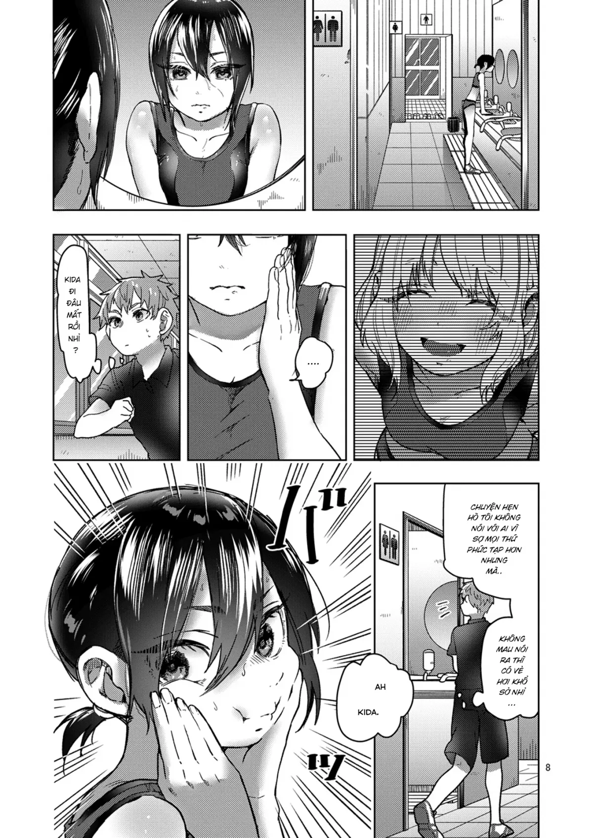 HentaiVN.net - Ảnh 8 - Rikujou Kanojo wa Cool Tokidoki Dere [陸上彼女はクールときどきデレ] - Chap 1
