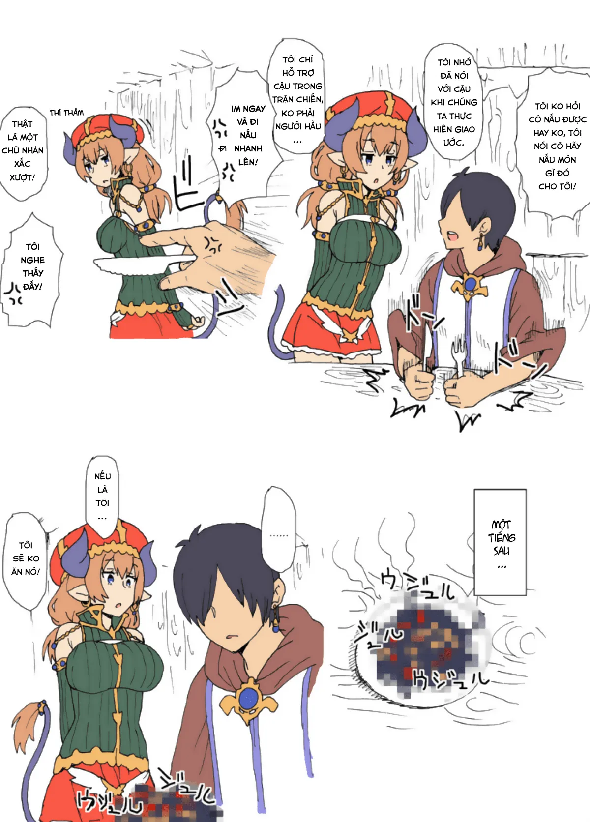 HentaiVN.net - Ảnh 4 - A Priest's Journey in a RPG World - Chap 1