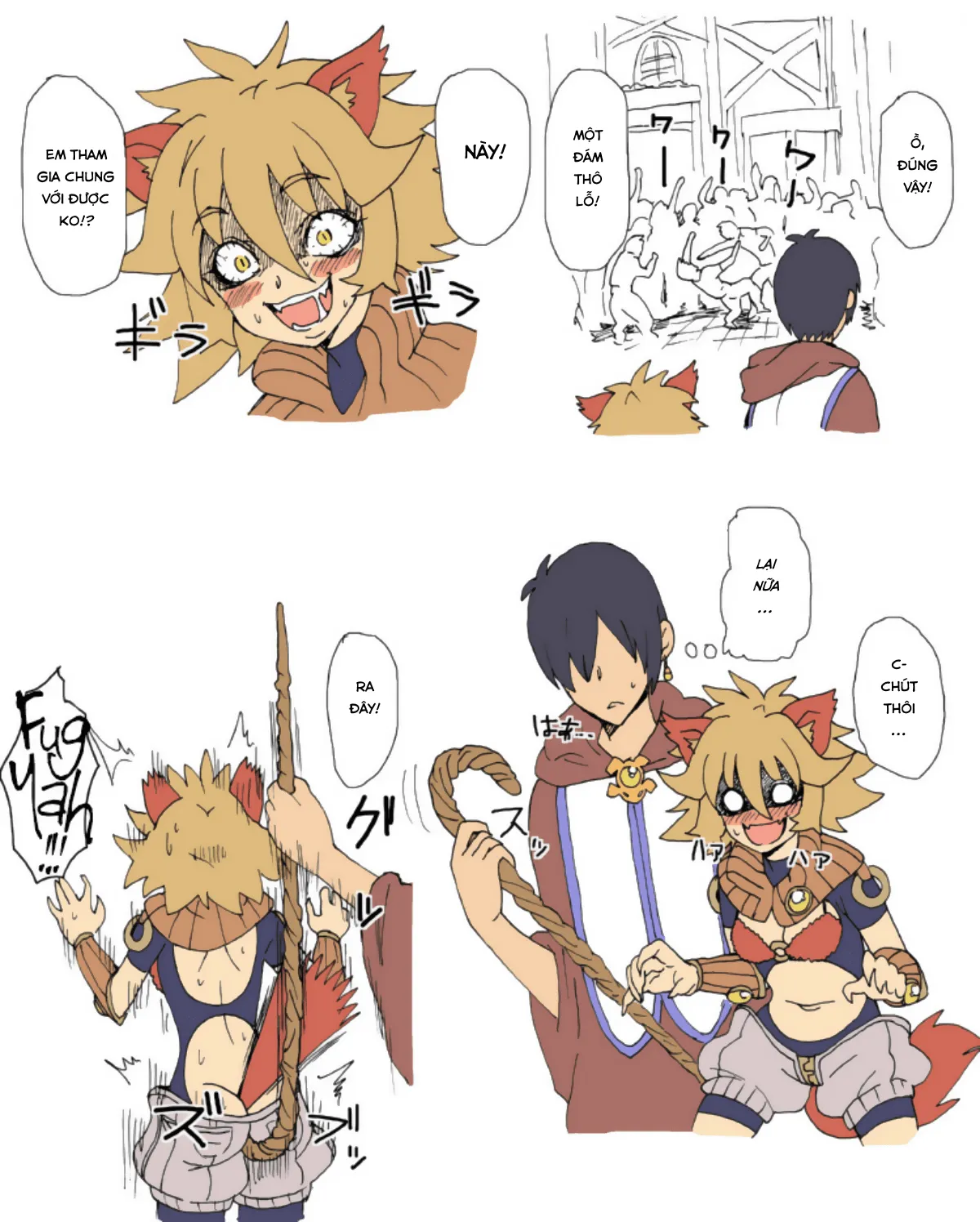 HentaiVN.net - Ảnh 9 - A Priest's Journey in a RPG World - Chap 1
