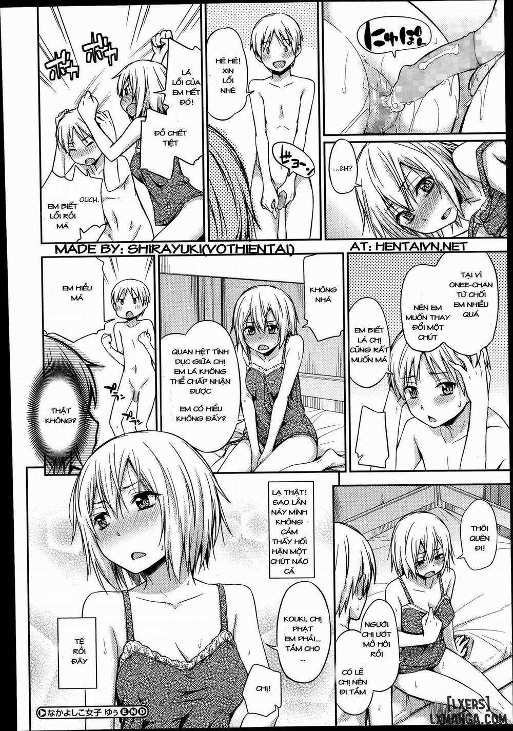 HentaiVN.net - Ảnh 20 - Nakayoshikojyoshi Yuu [COMIC Megastore Alpha 2014-11] - Chap 1